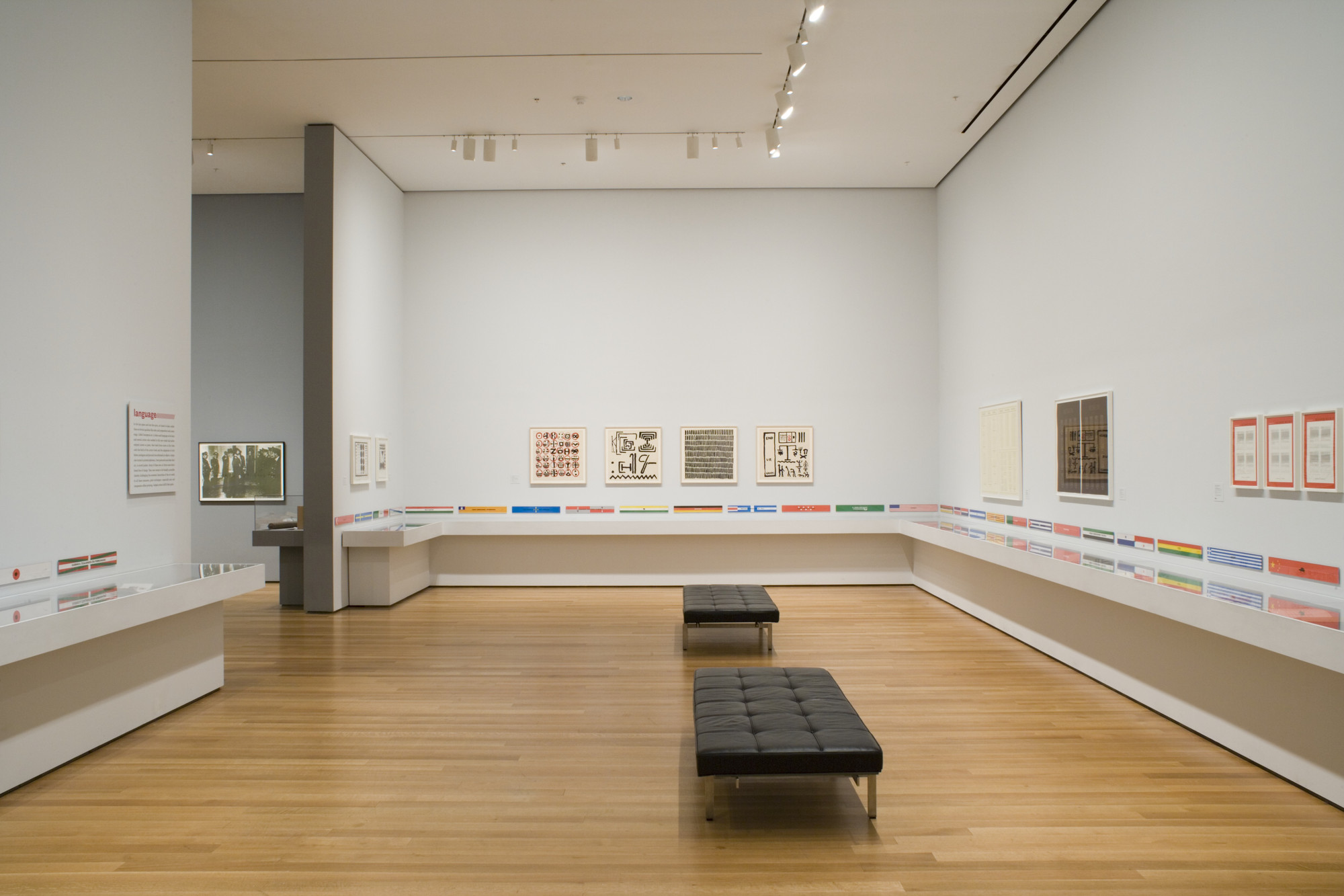 Installation view of the exhibition 