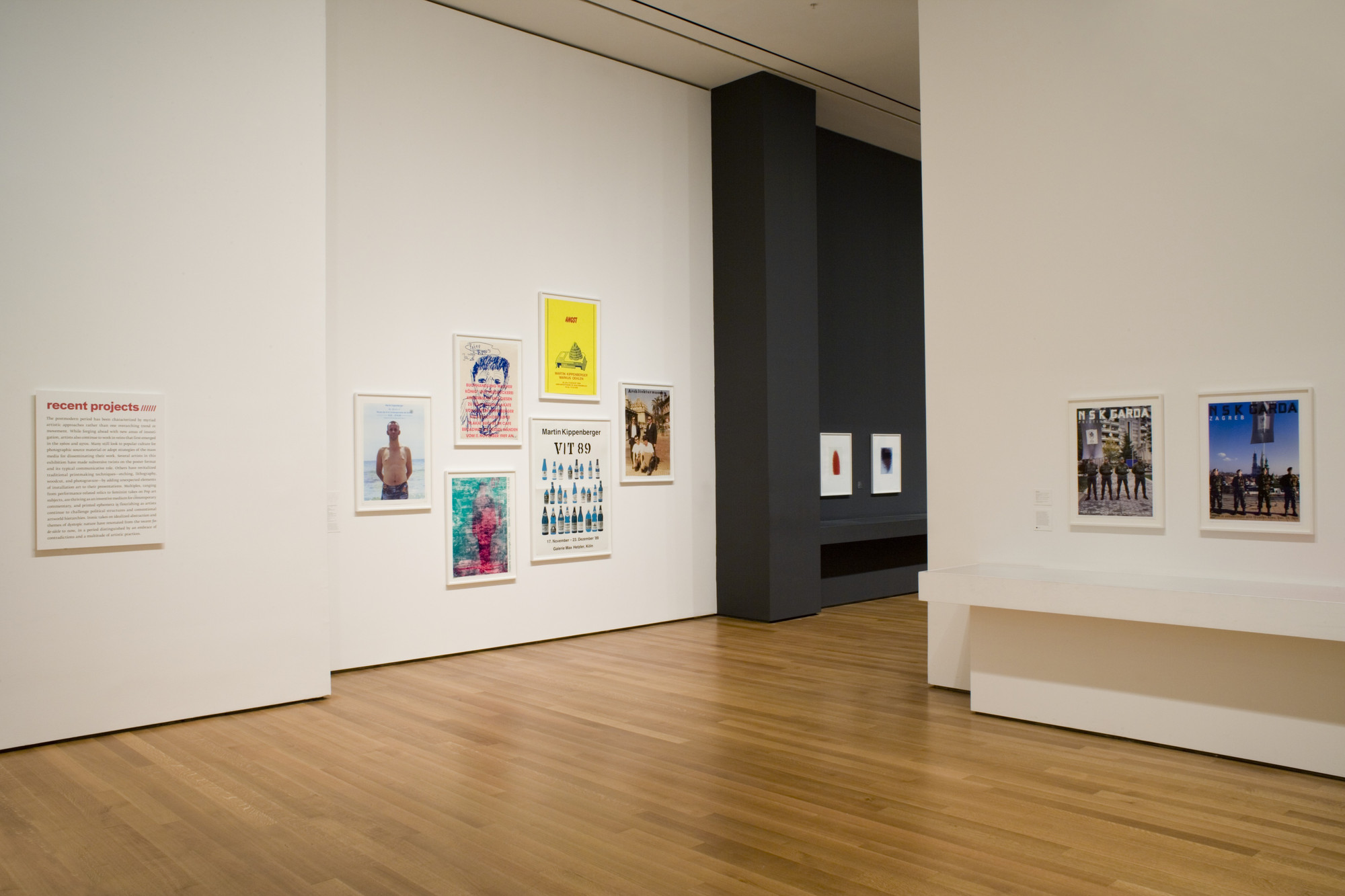 Installation view of the exhibition 