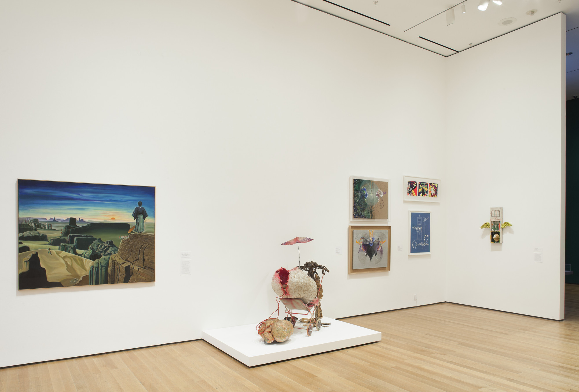 Installation view of the exhibition 