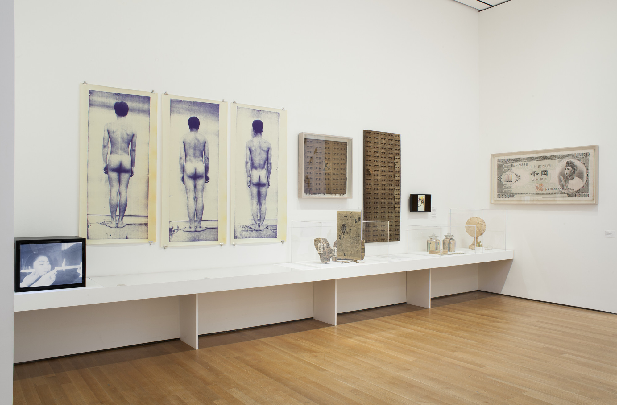 Installation view of the exhibition 