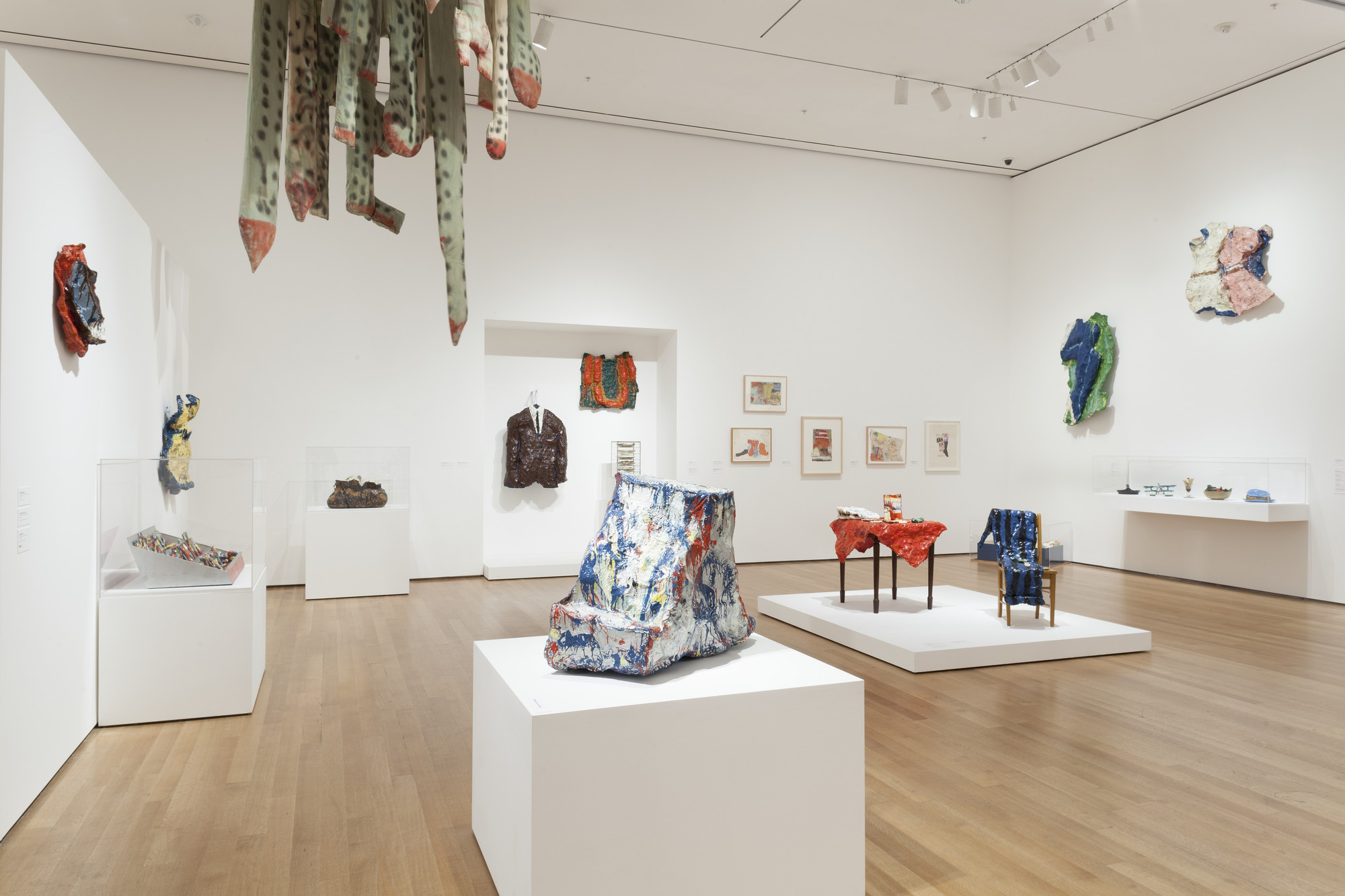 Installation view of the exhibition "Claes Oldenburg The Street and