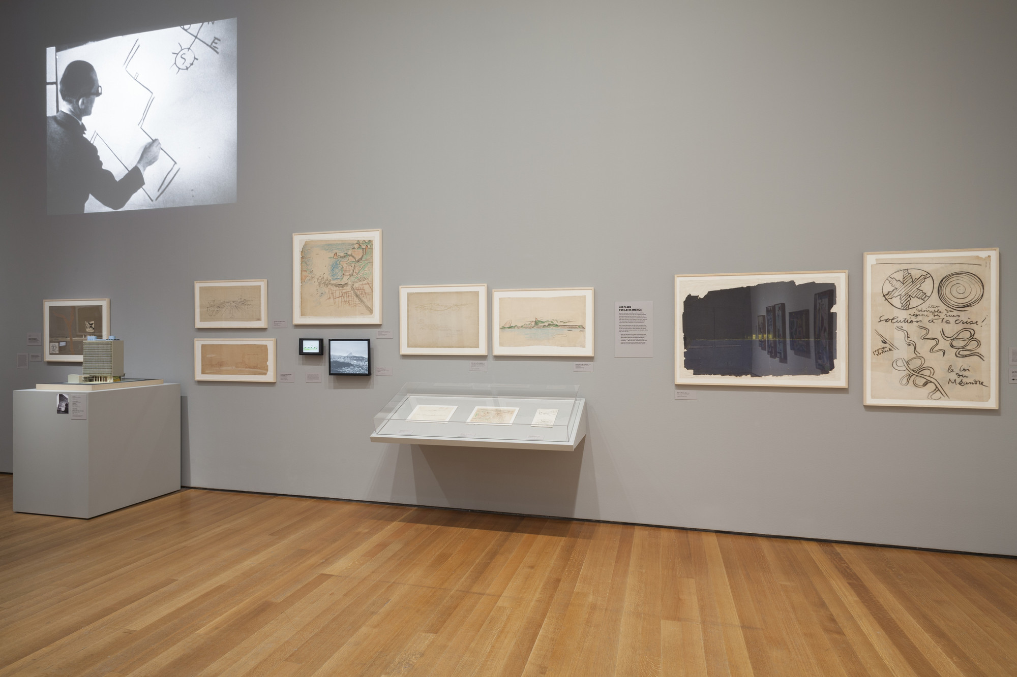 Installation view of the exhibition 