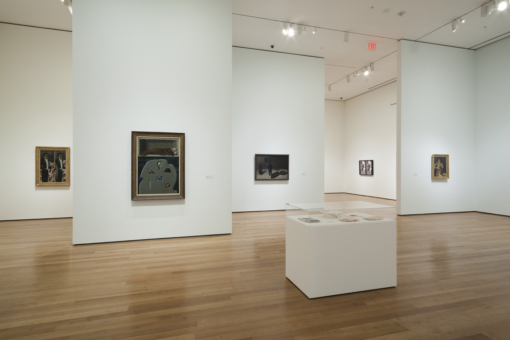 Installation View Of The Exhibition "Magritte: The Mystery Of The ...