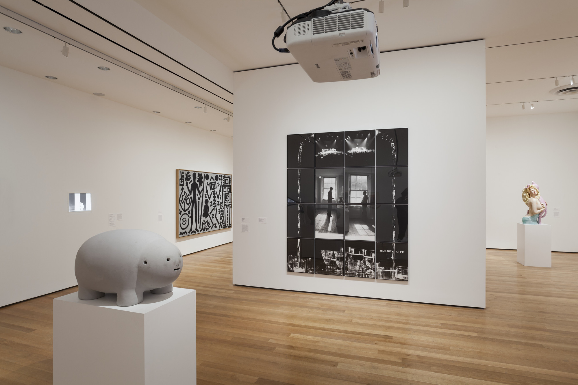 Installation view of the exhibition 