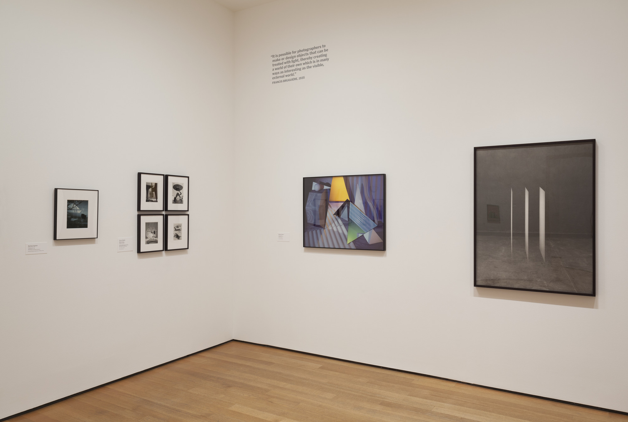 Installation view of the exhibition 