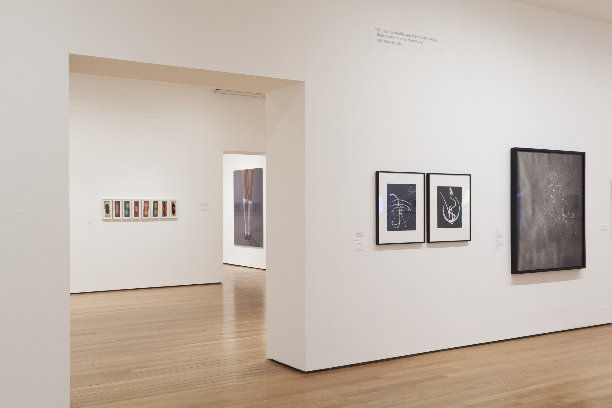 Installation view of the exhibition, World its Own: Practices in Studio" | MoMA