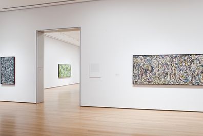 Jackson Pollock. There Were Seven in Eight. c. 1945 | MoMA