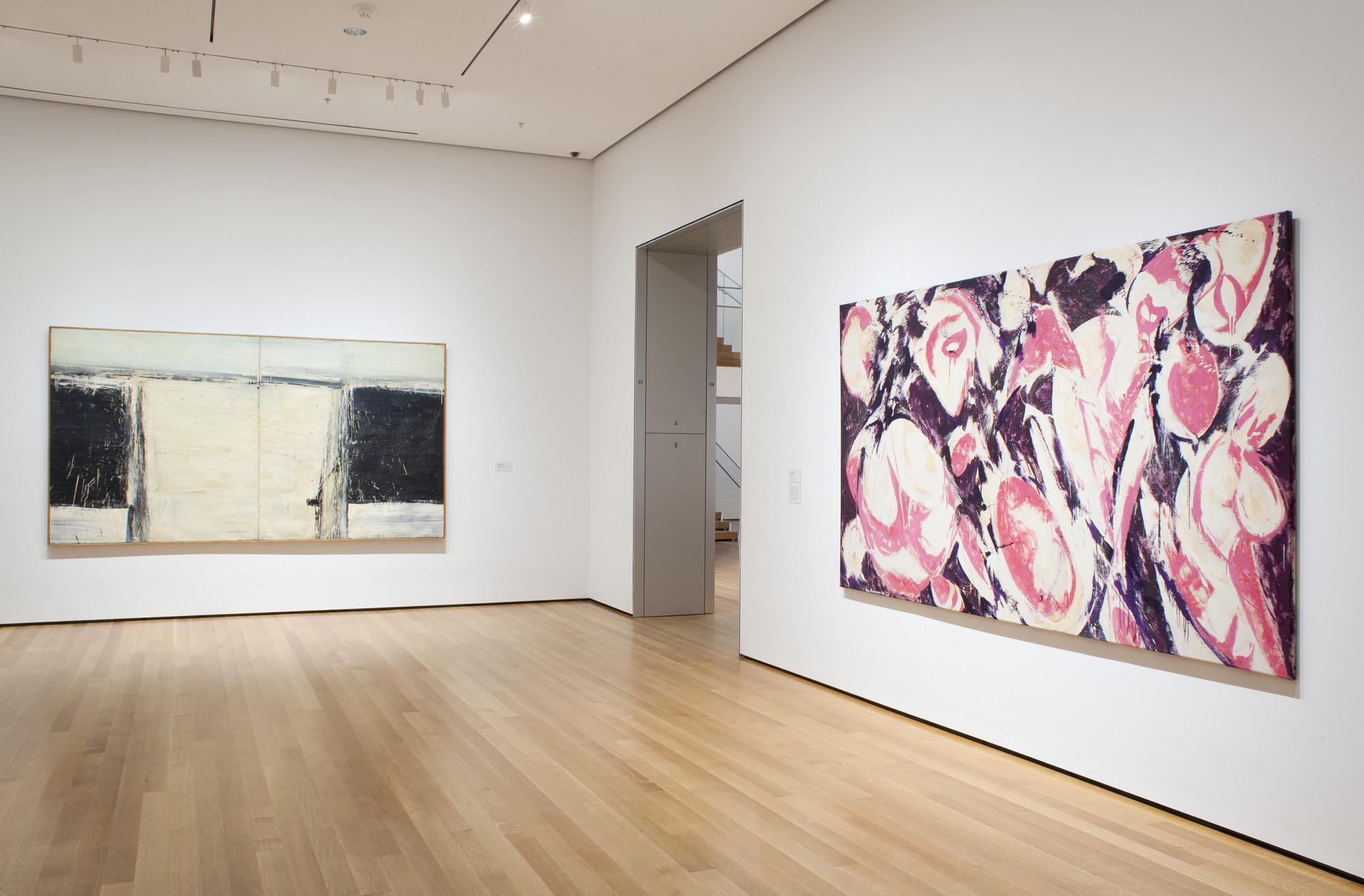 Installation view of the exhibition, "Abstract