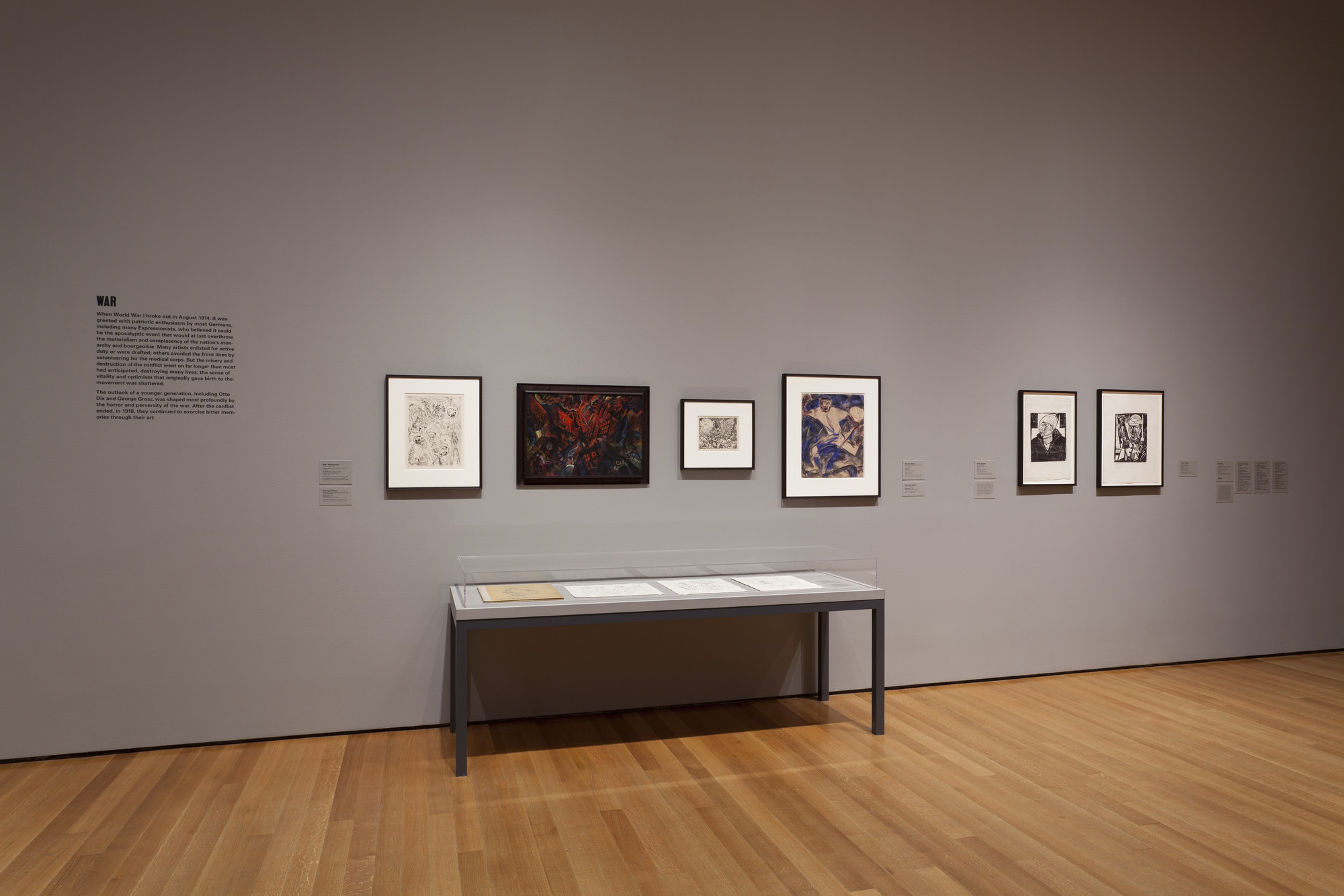 Installation view of the exhibition 