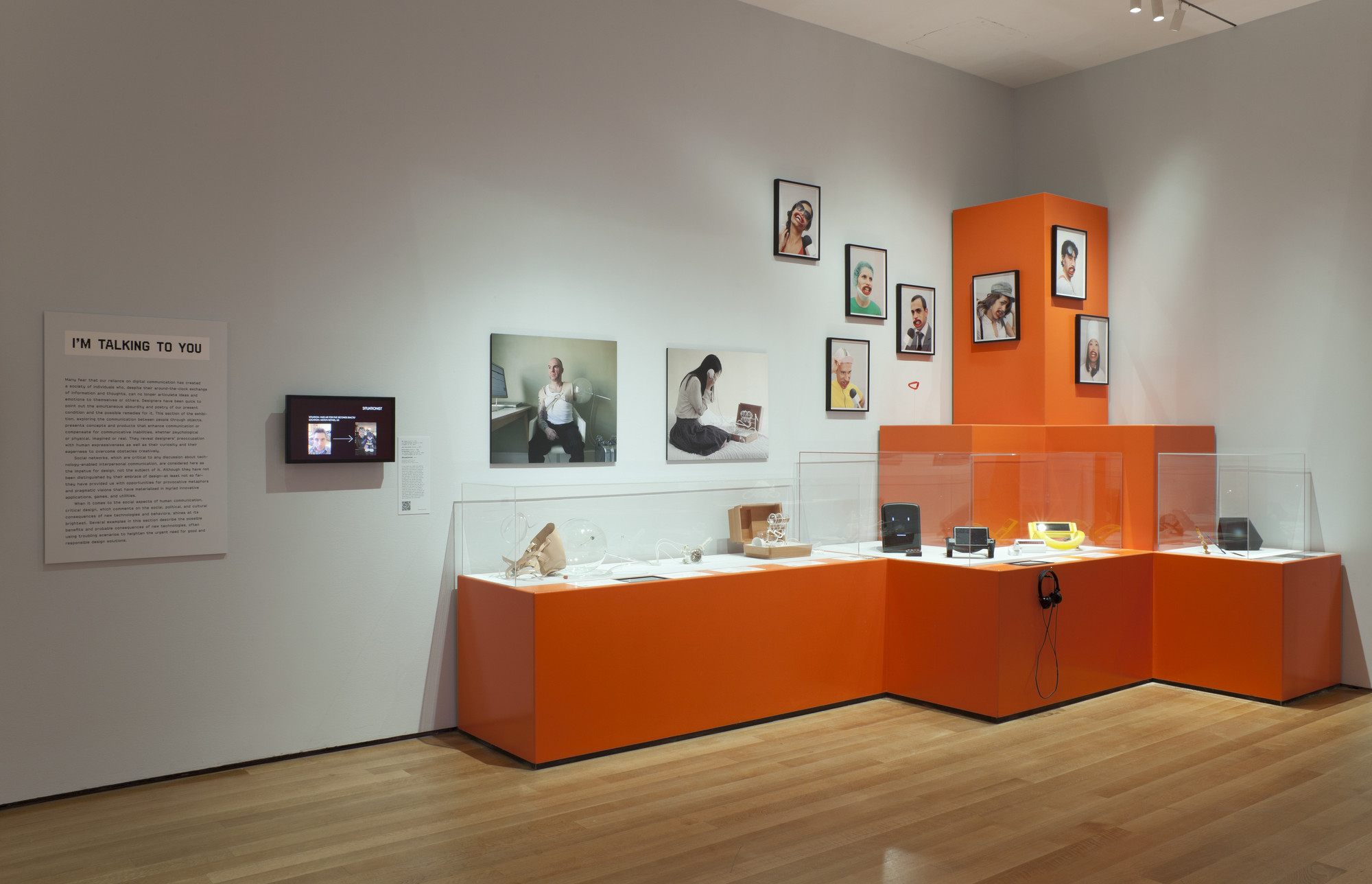 Installation view of the exhibition 