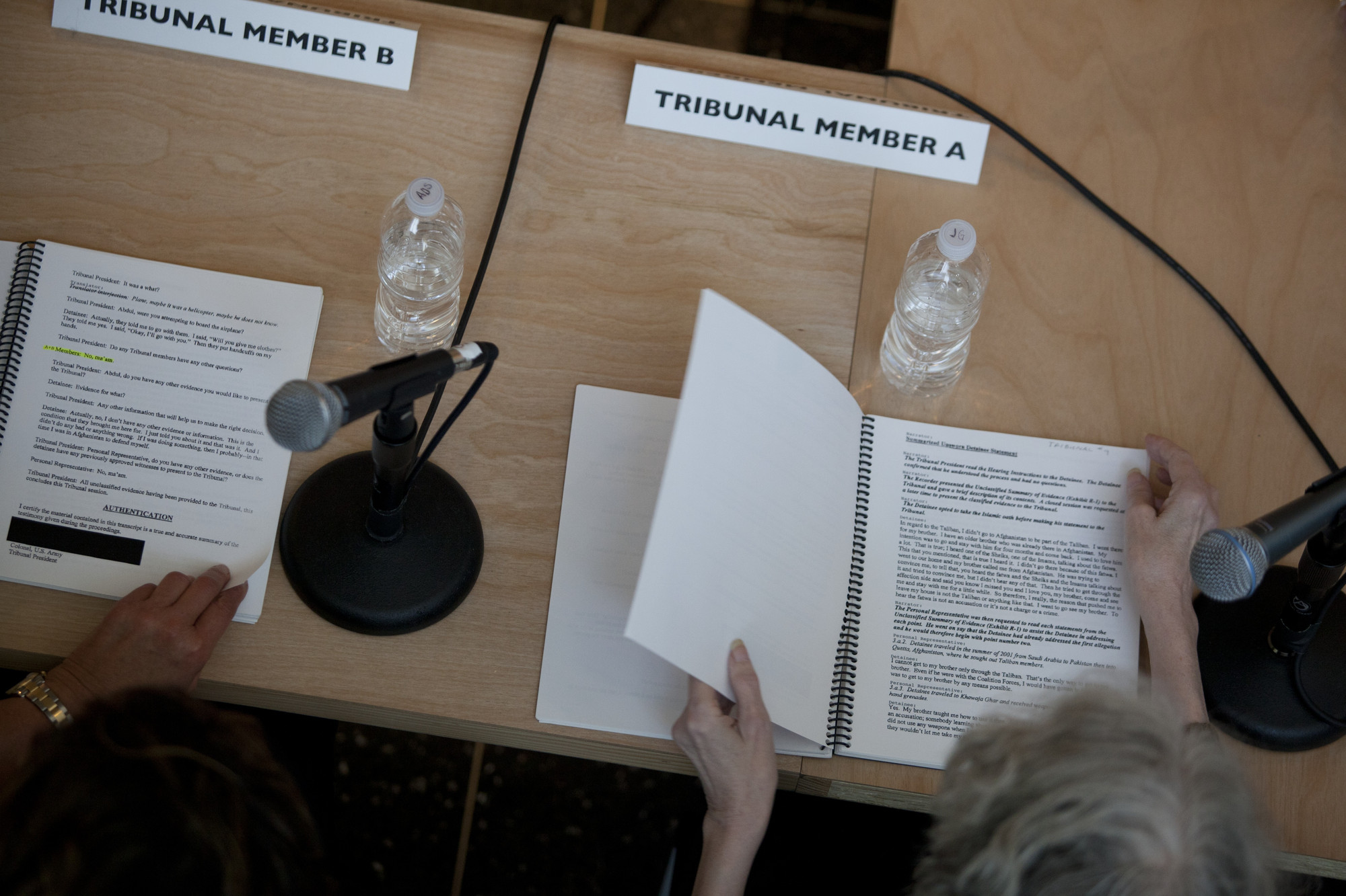 View Of The Performance Combatant Status Review Tribunals Pp A Public Reading Moma