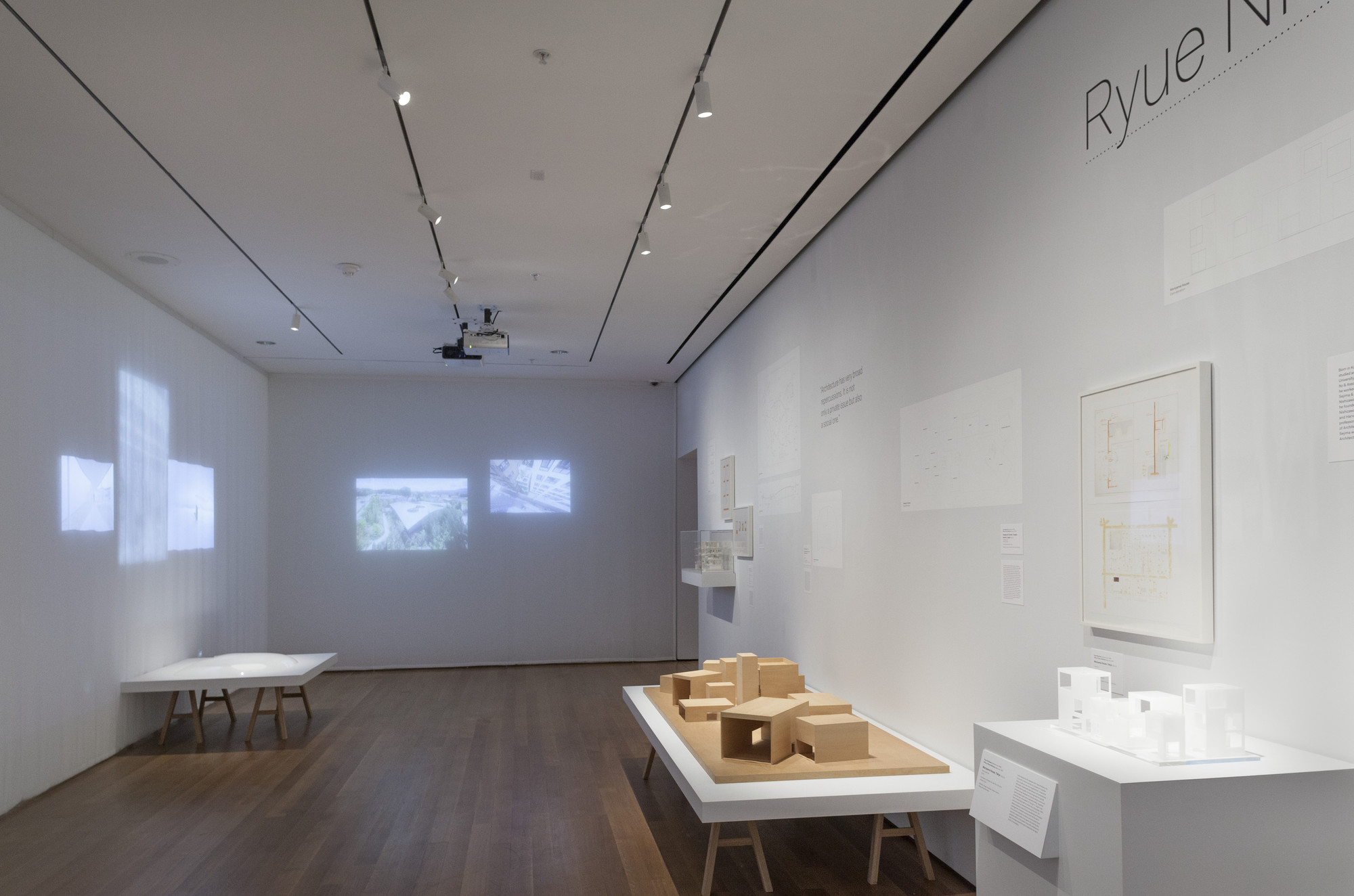 Installation view of the exhibition 