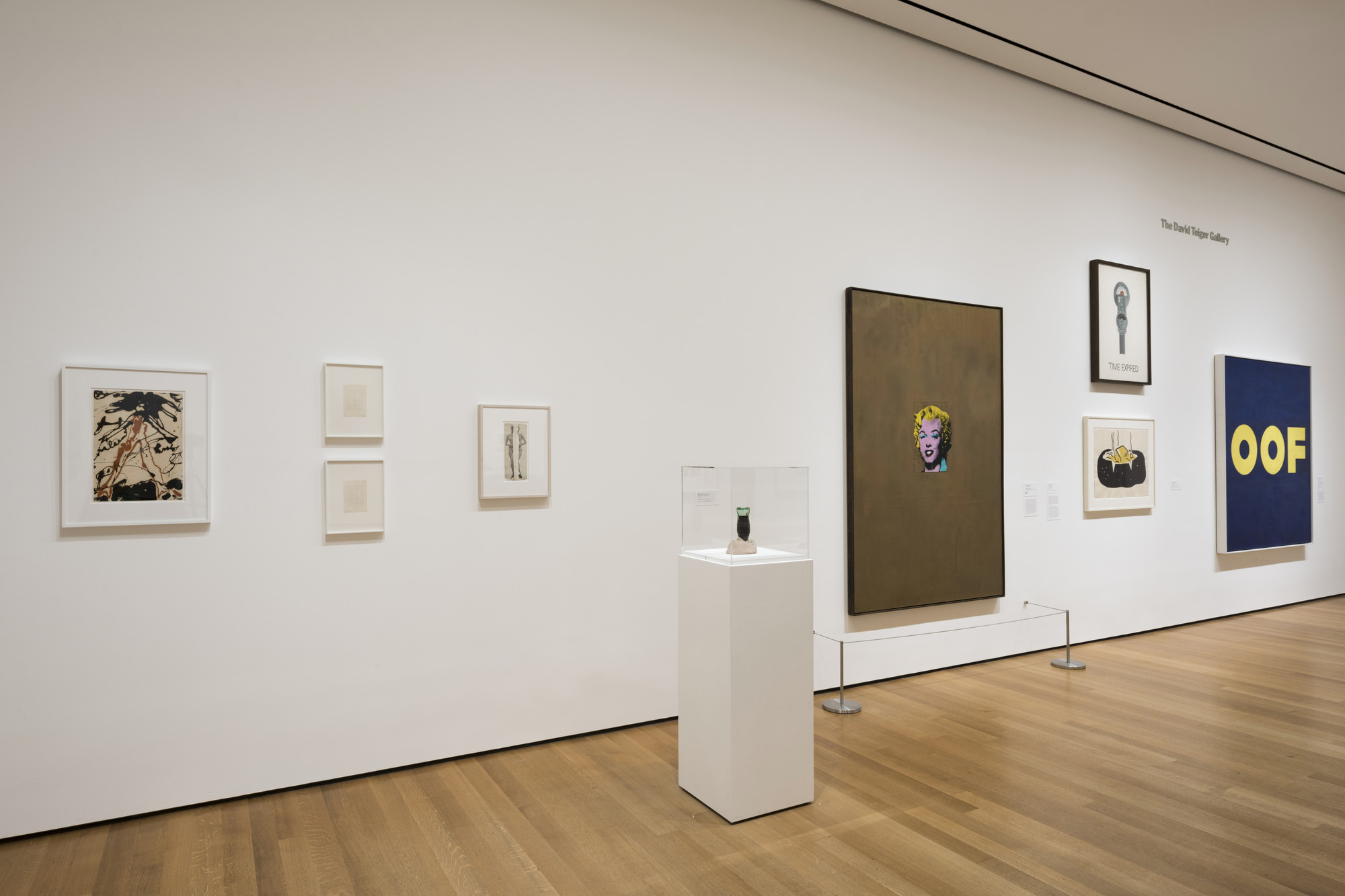 Installation view of the exhibition 