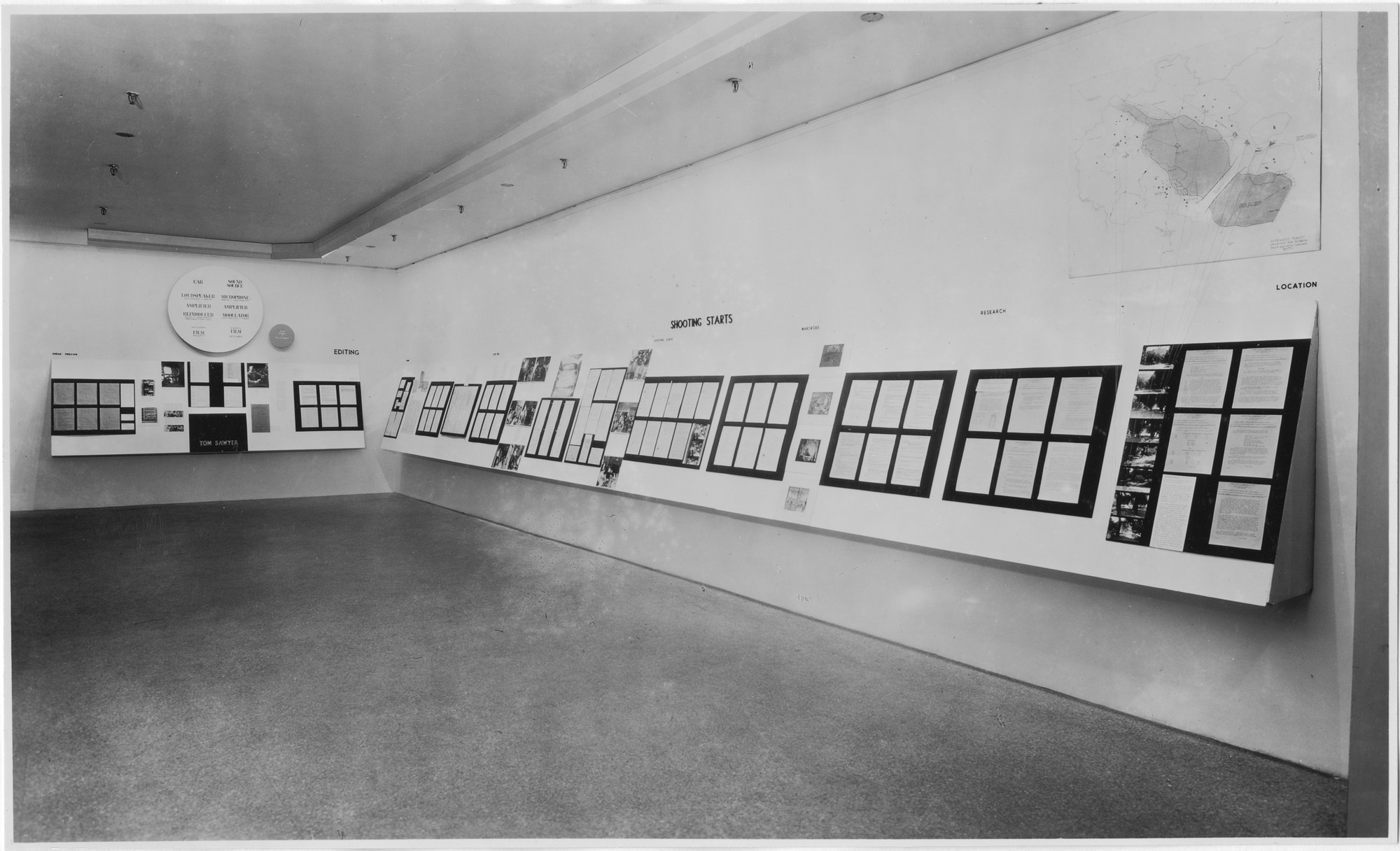 Installation view of the exhibition 