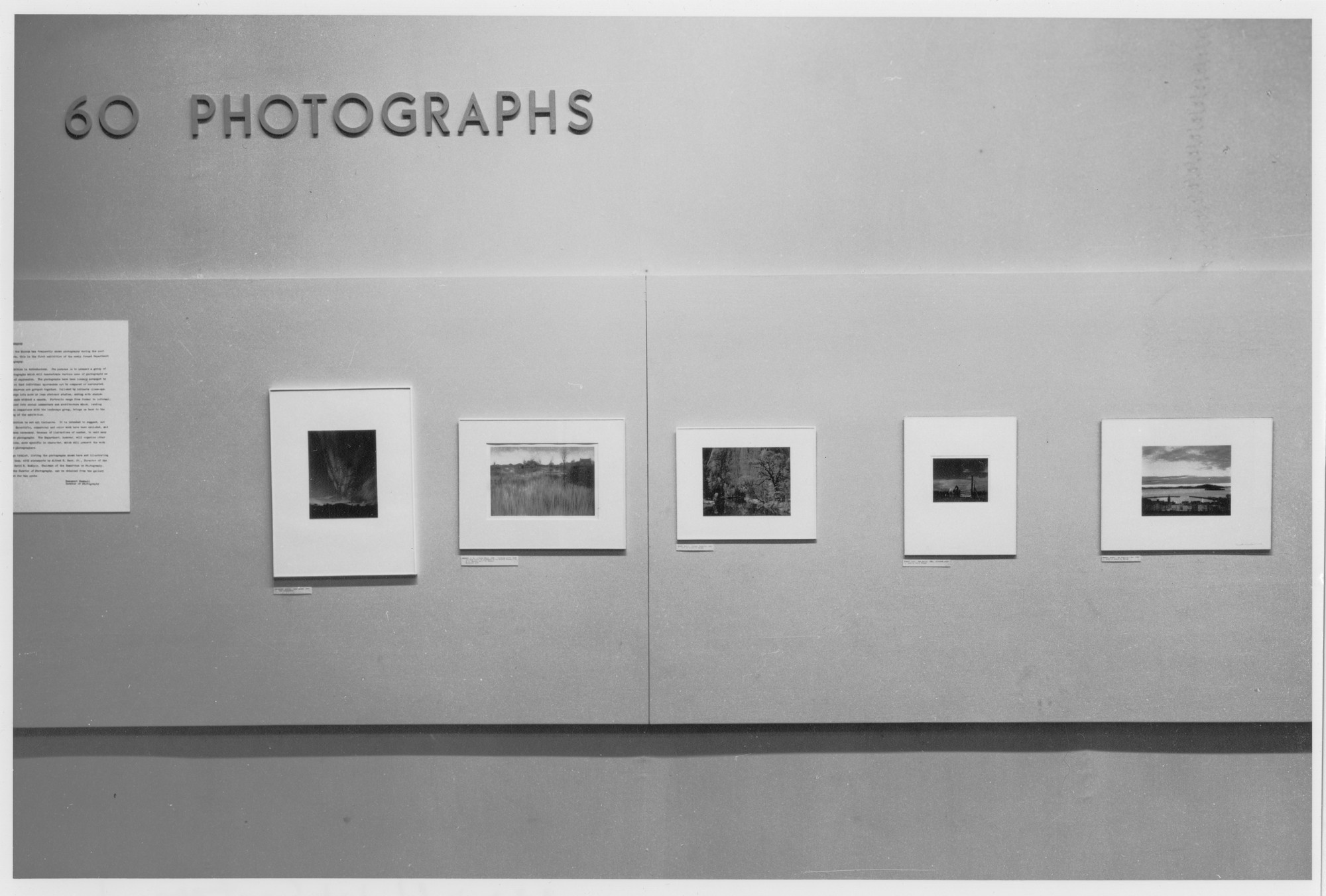 Sixty Photographs: A Survey of Camera Esthetics | MoMA