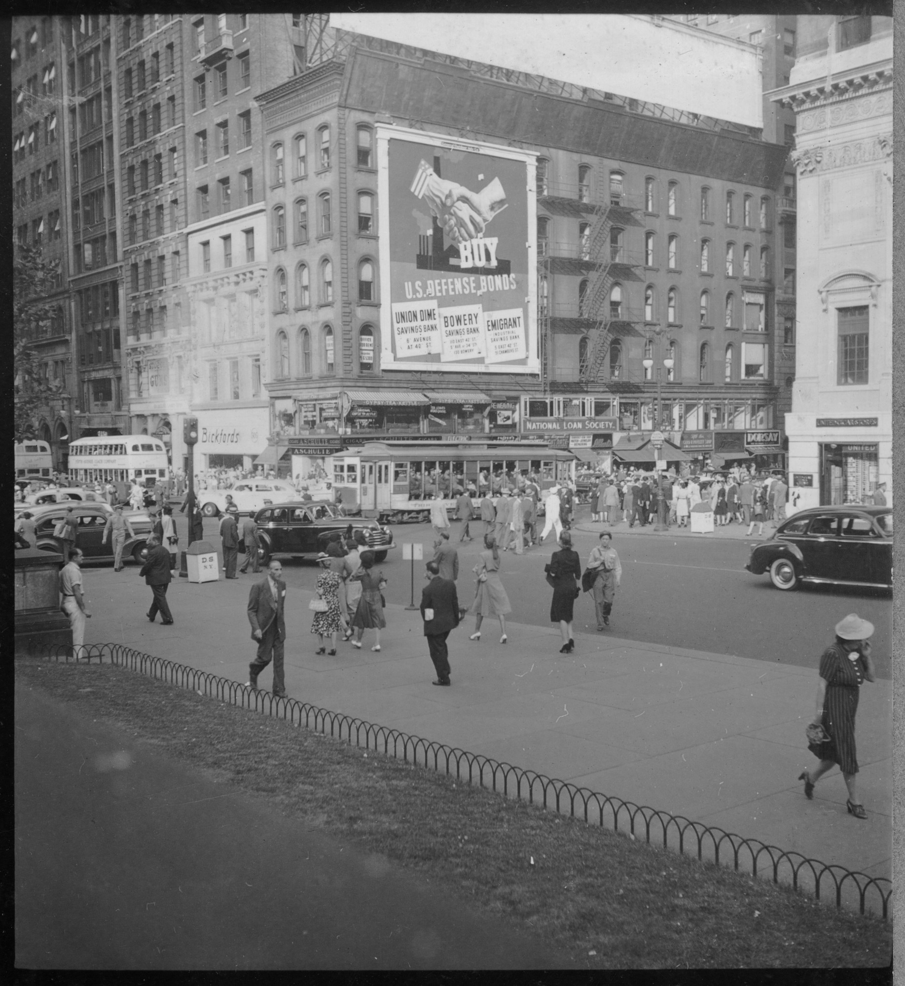 Billboard of poster included in the exhibition, 