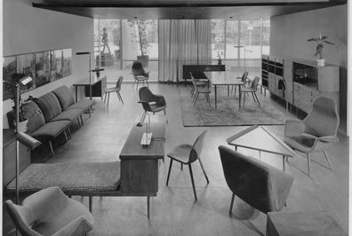 Charles Eames, Eero Saarinen, Marli Ehrman. Low-Back Armchair. 1940 | MoMA