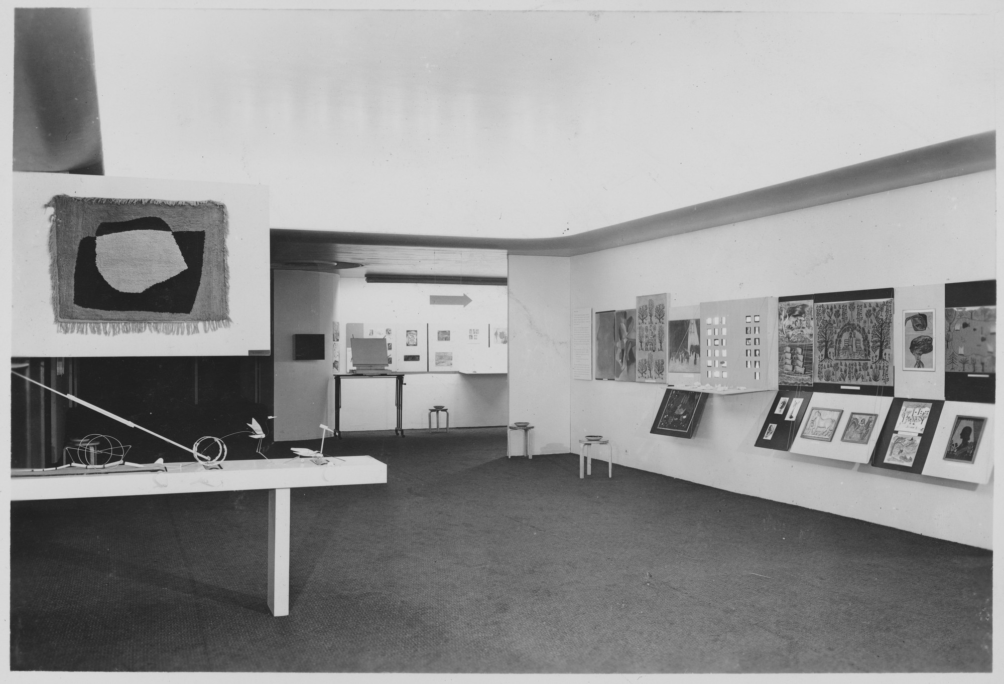 Installation view of the exhibition 