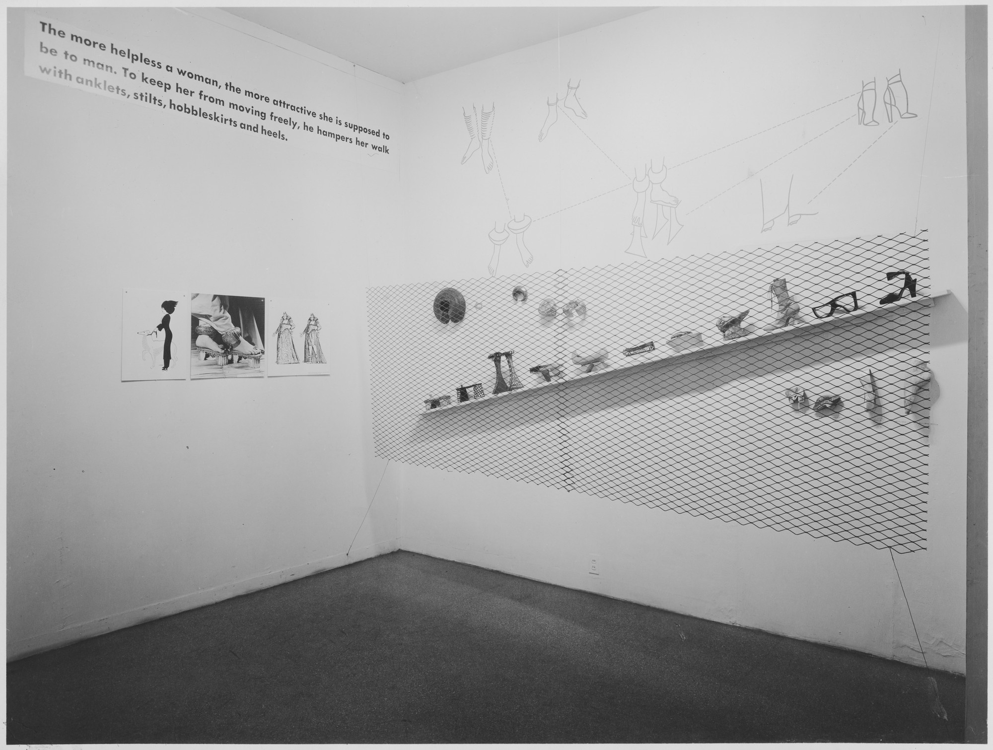 Installation View Of The Exhibition Are Clothes Modern - 