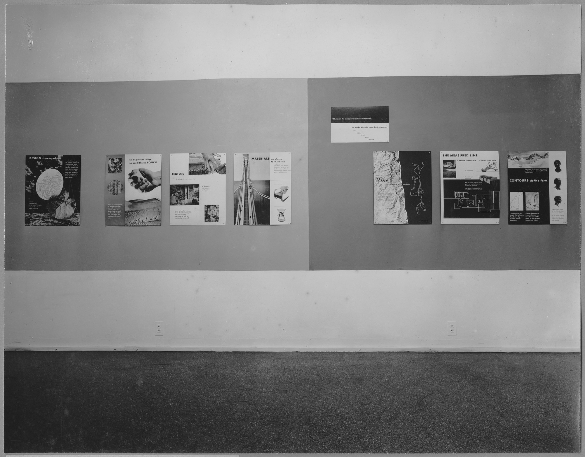 Installation view of the exhibition 