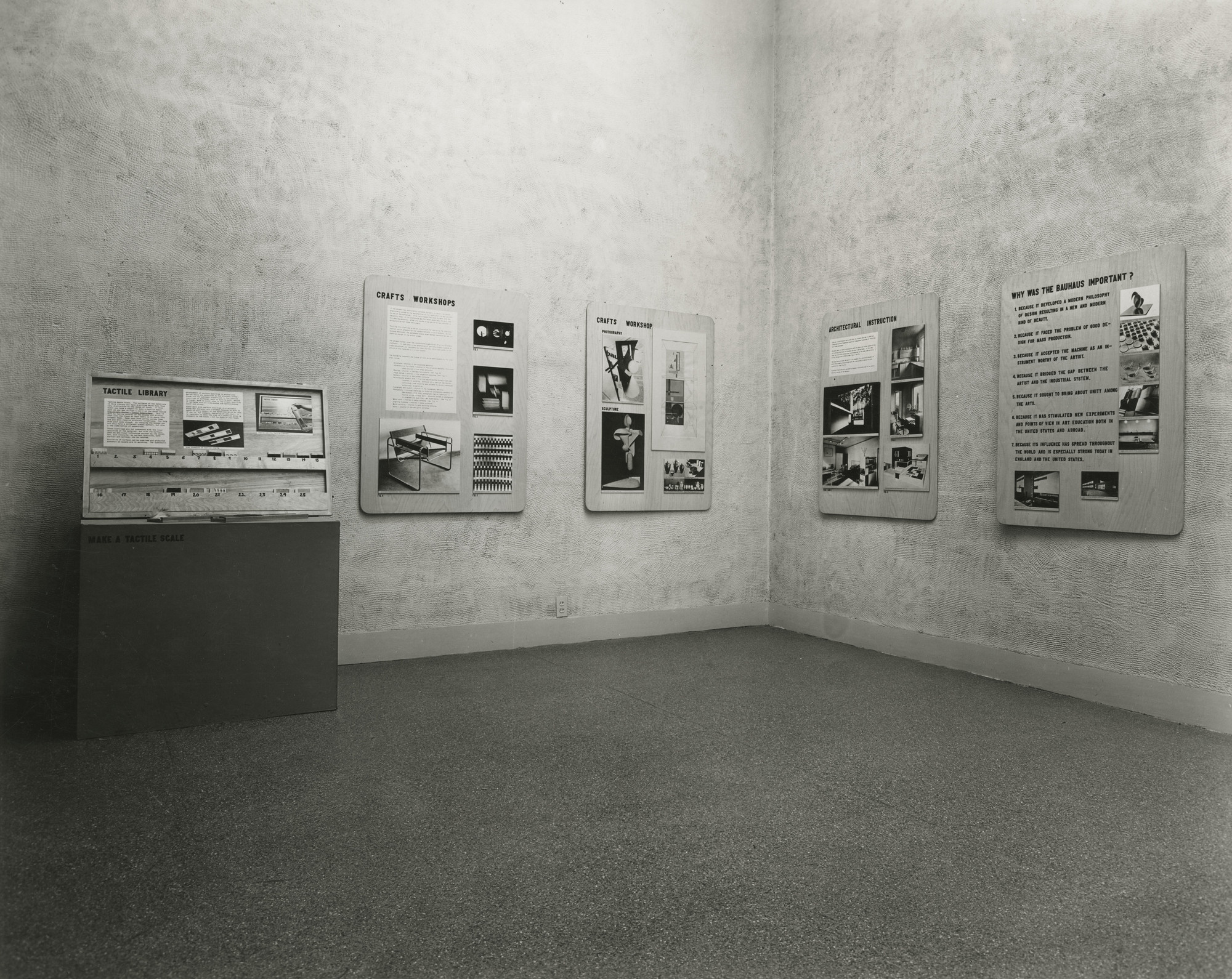 Installation view of the exhibition 