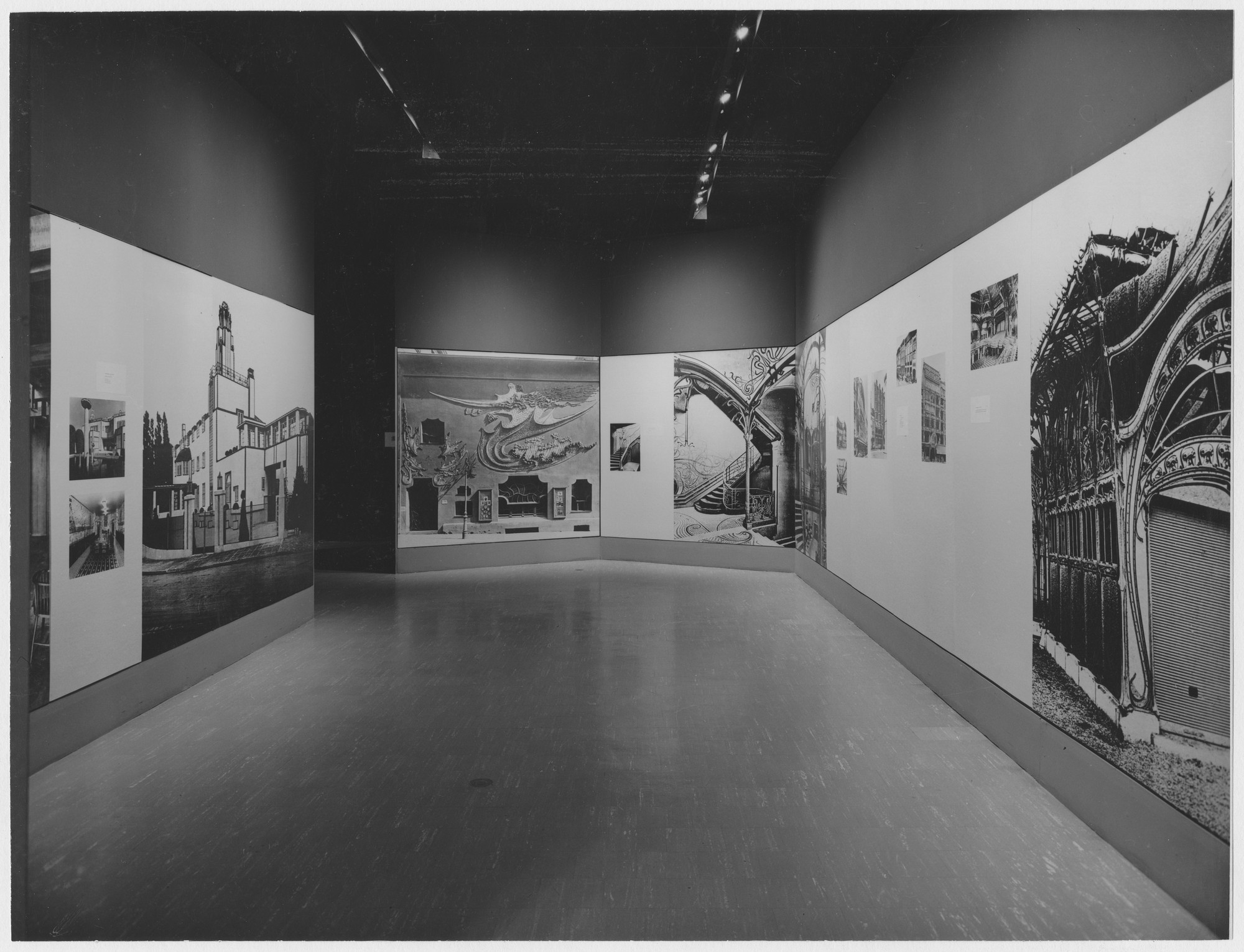 Installation view of the exhibition "Art Nouveau." MoMA