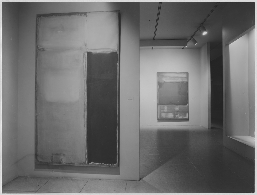 Installation view of the exhibition, “Mark Rothko.“ MoMA