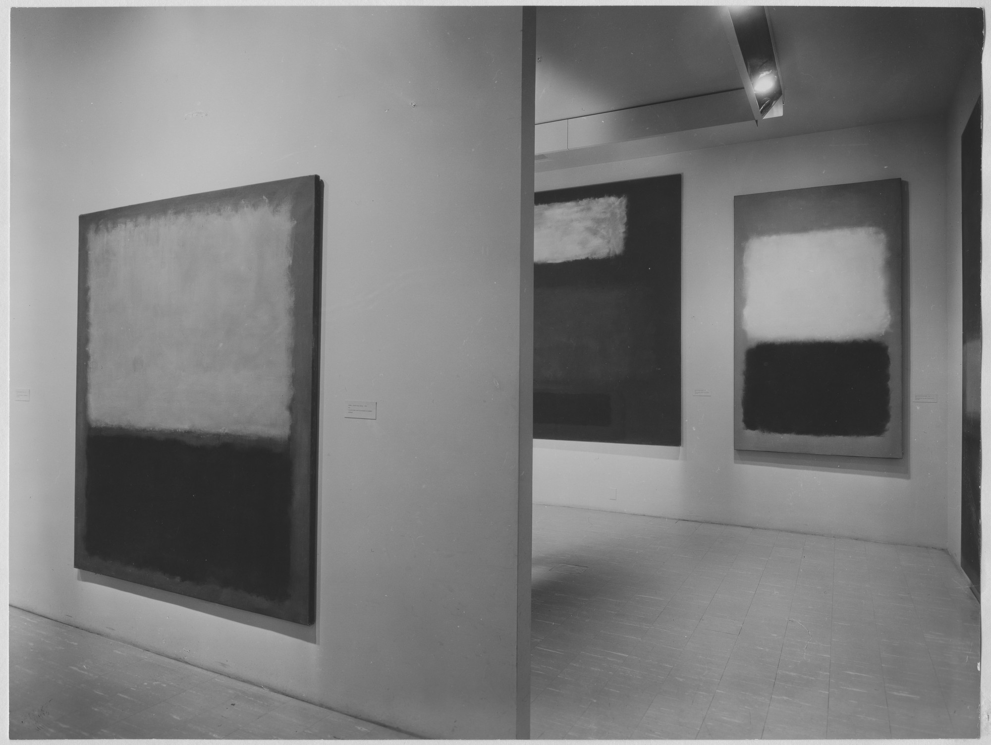 Installation view of the exhibition "Mark Rothko." MoMA