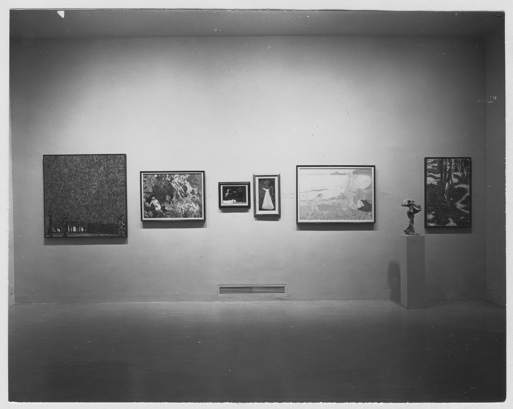 Installation View Of The Exhibition "Painting And Sculpture From The ...