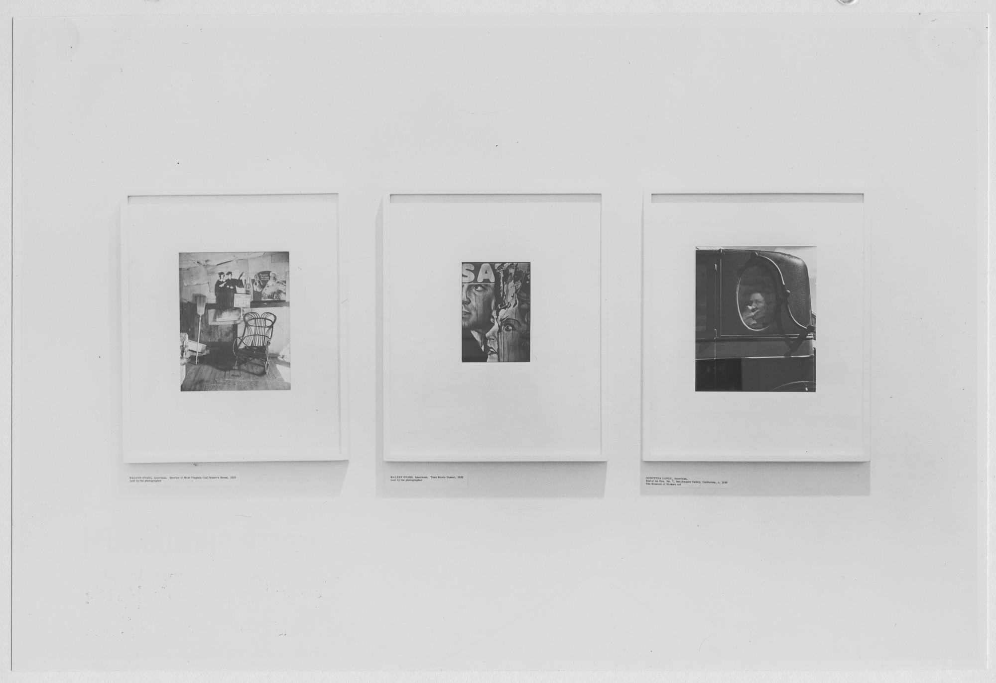 Installation view of the exhibition 