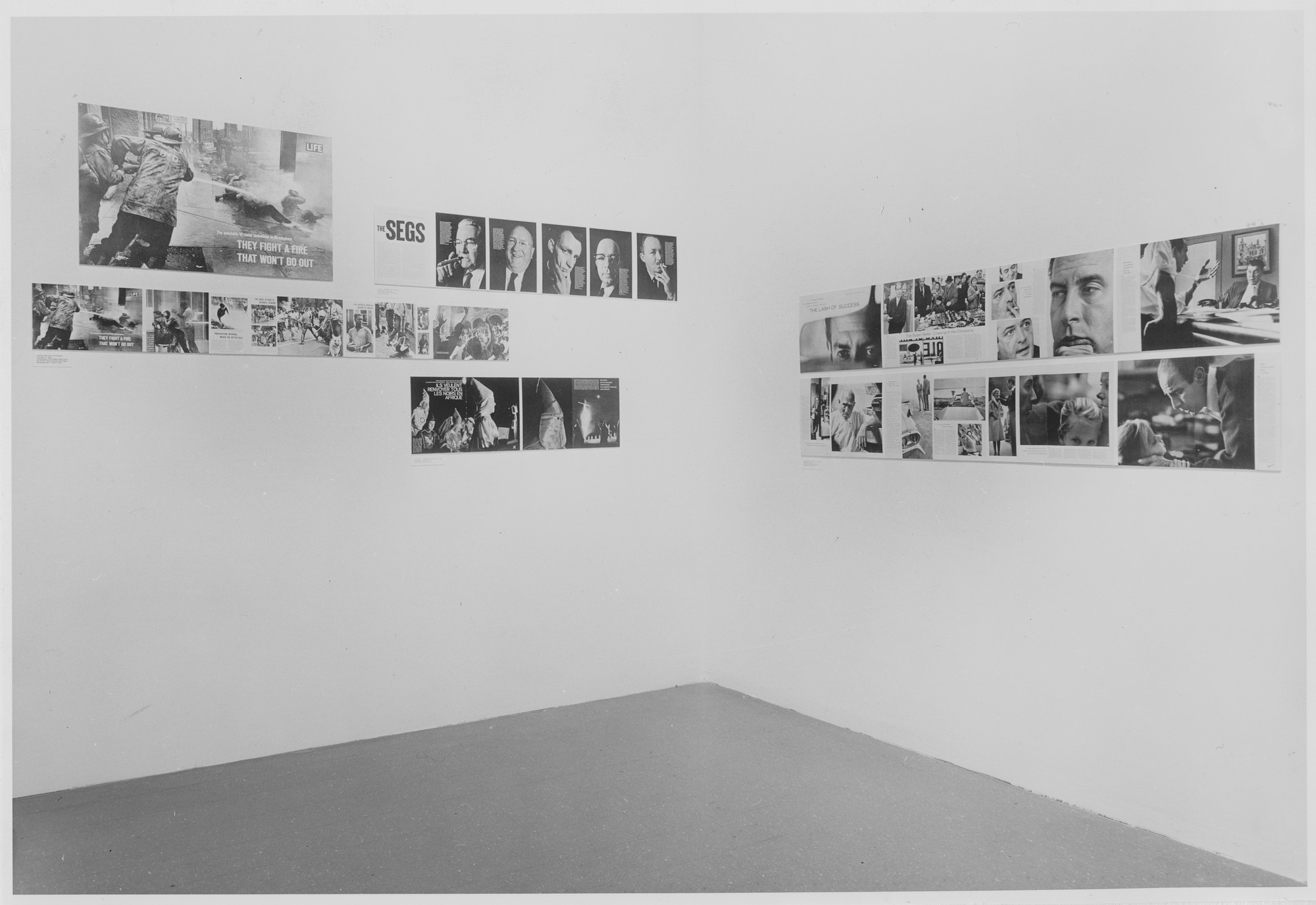 Installation view of the exhibition 