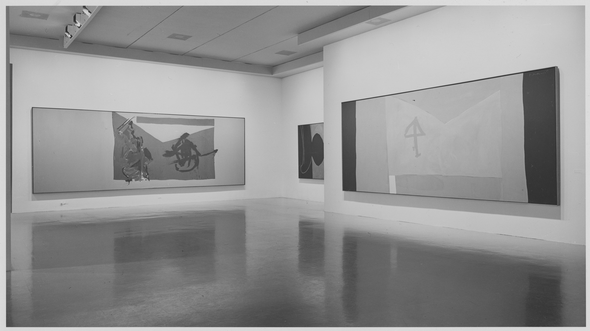 Installation View Of The Exhibition "Robert Motherwell" | MoMA