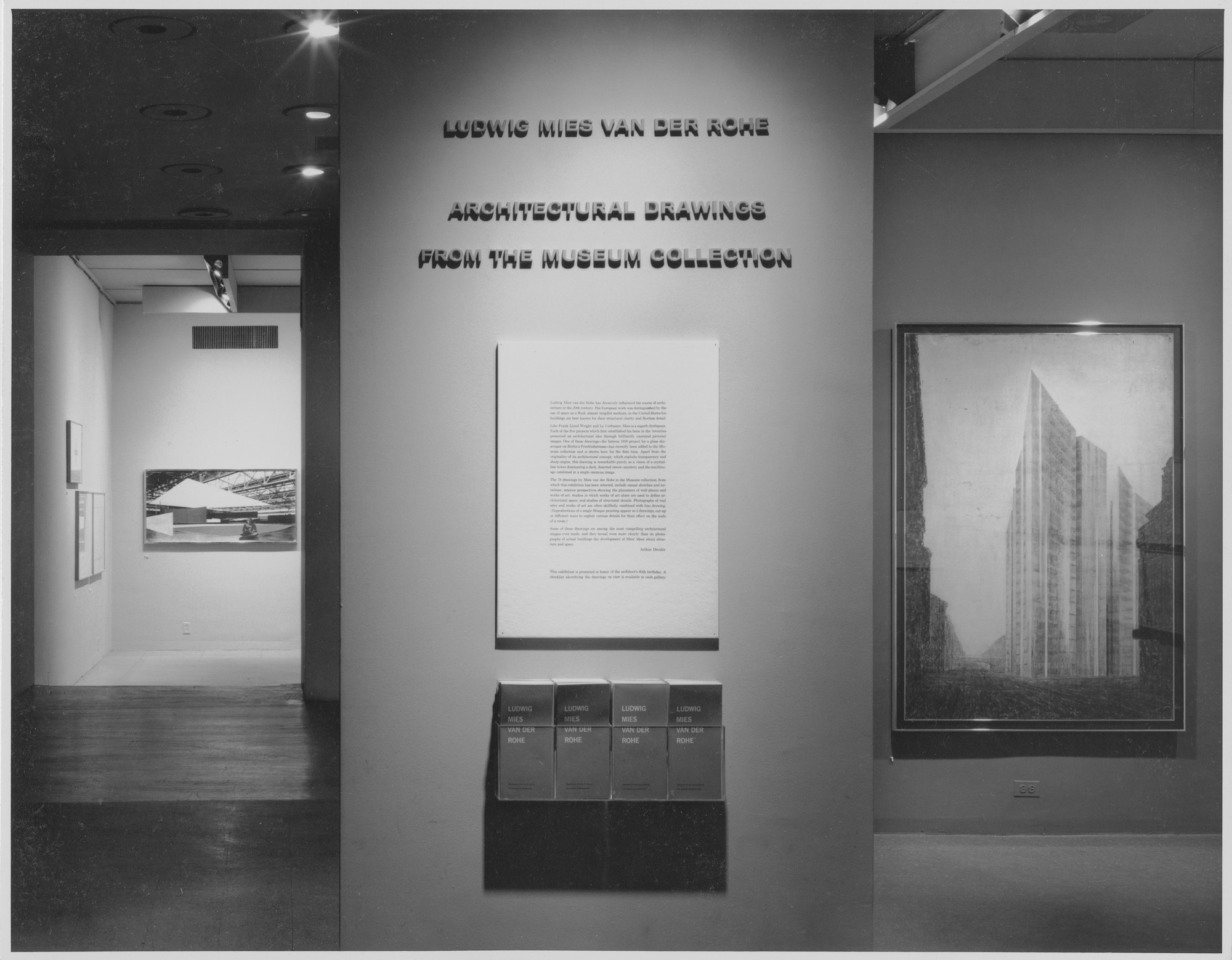 Installation view of the exhibition 