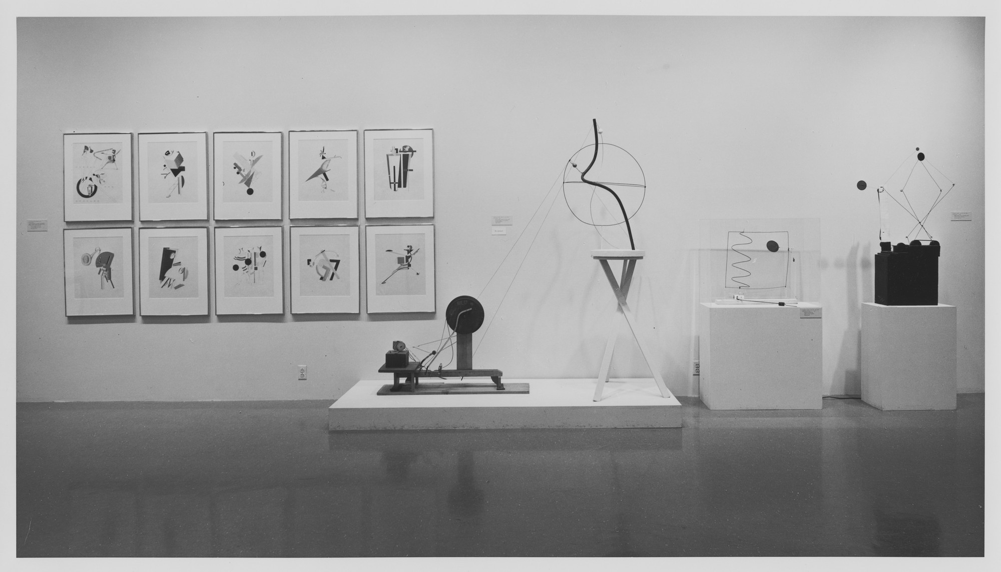 Installation view of the exhibition 