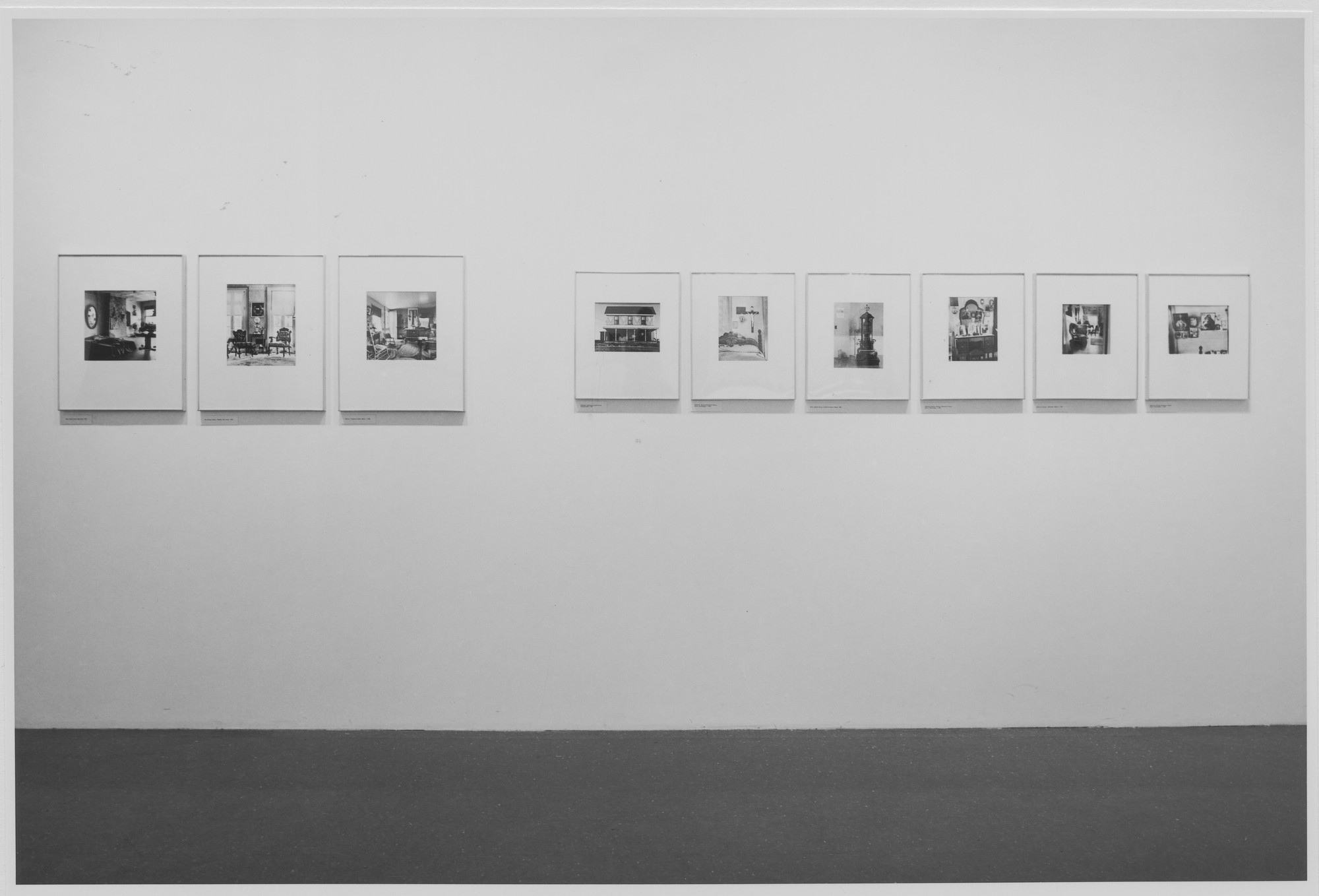 Installation view of the exhibition 