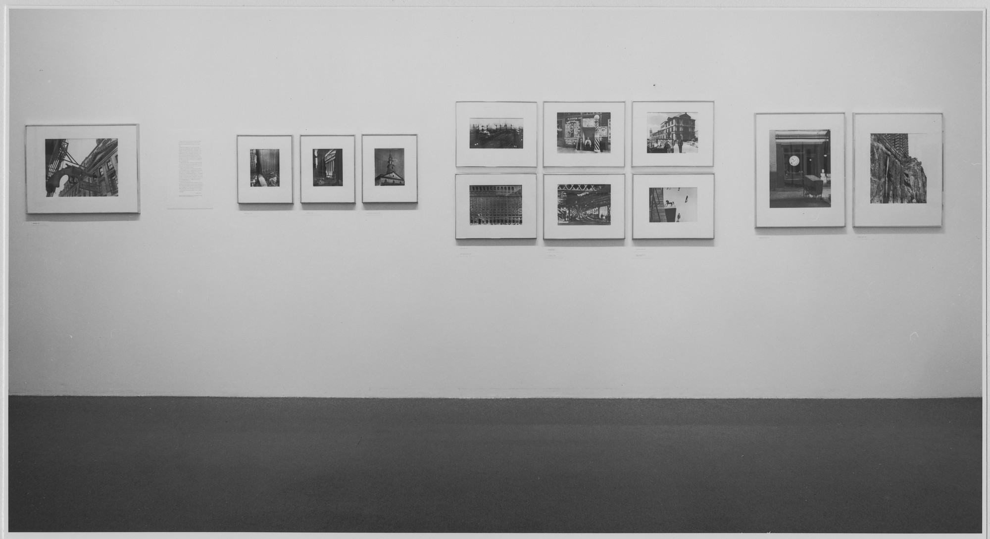 Installation view of the exhibition 