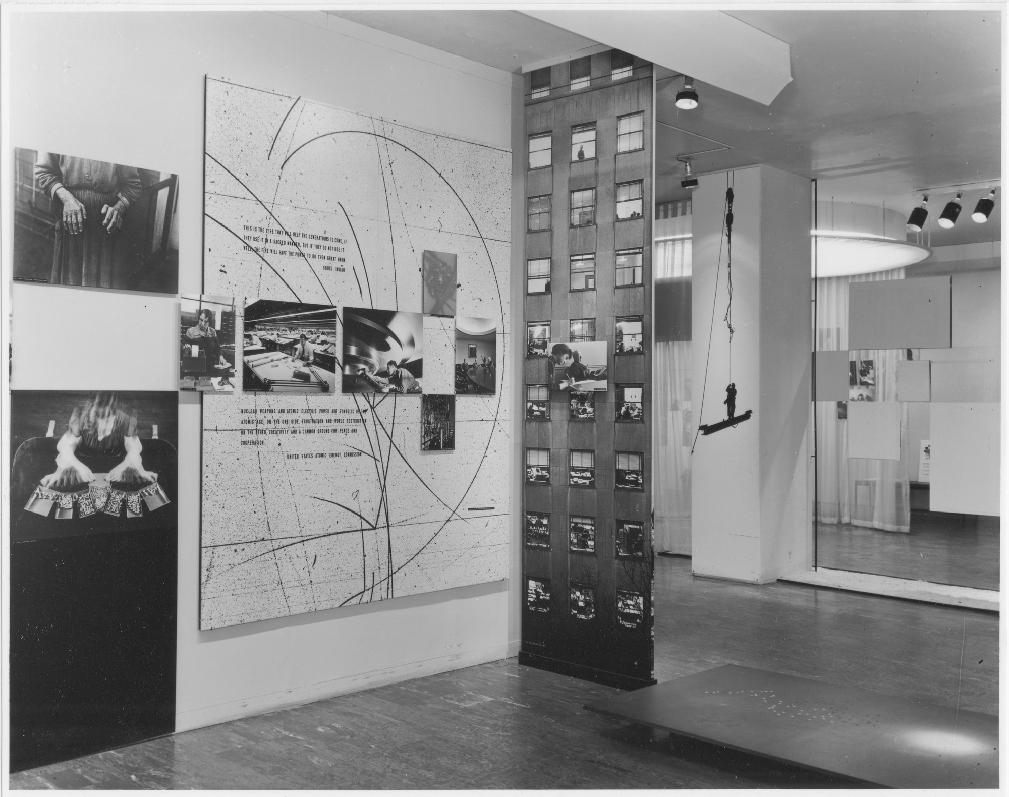 Installation view of the exhibition 