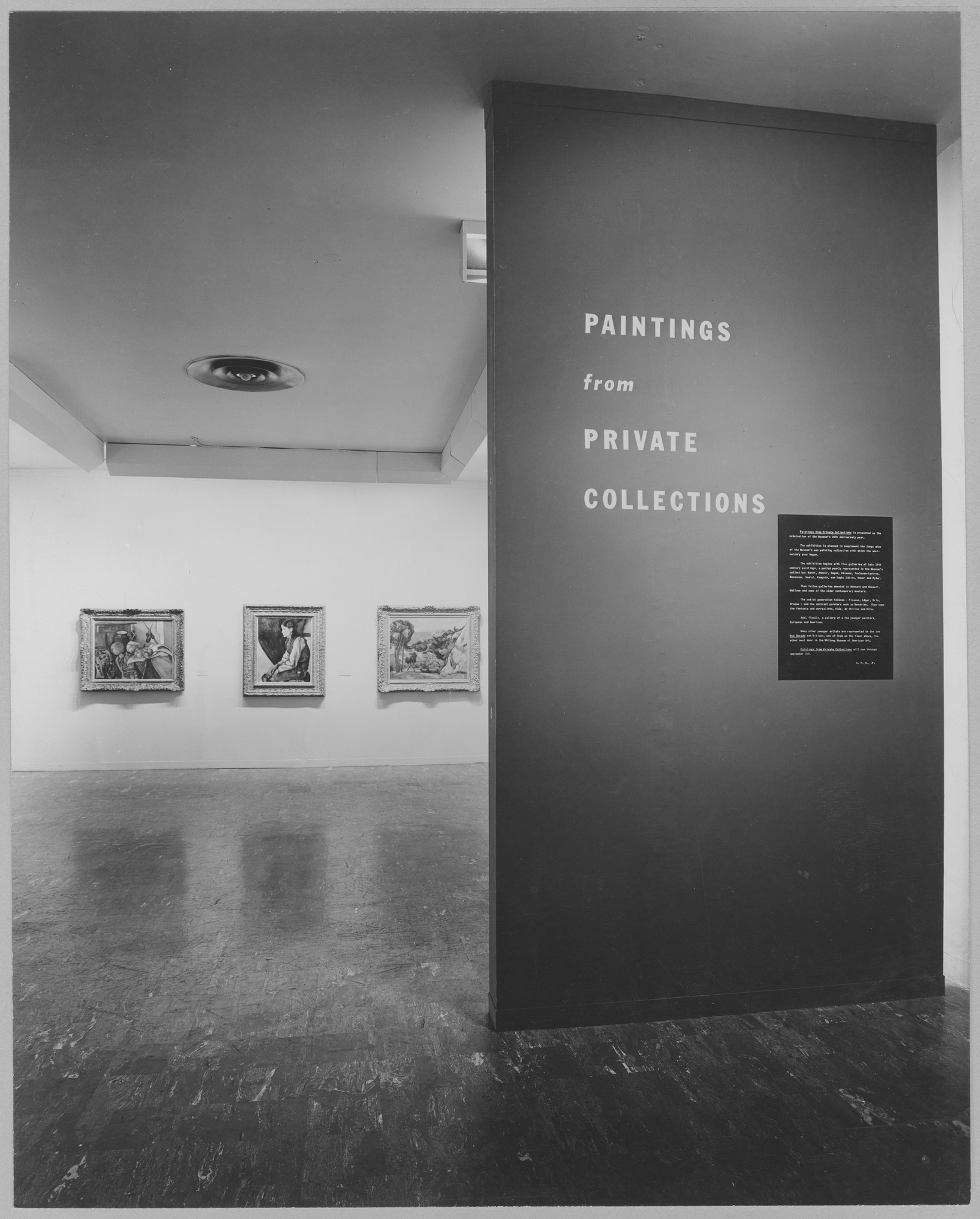 Paintings From Private Collections | MoMA