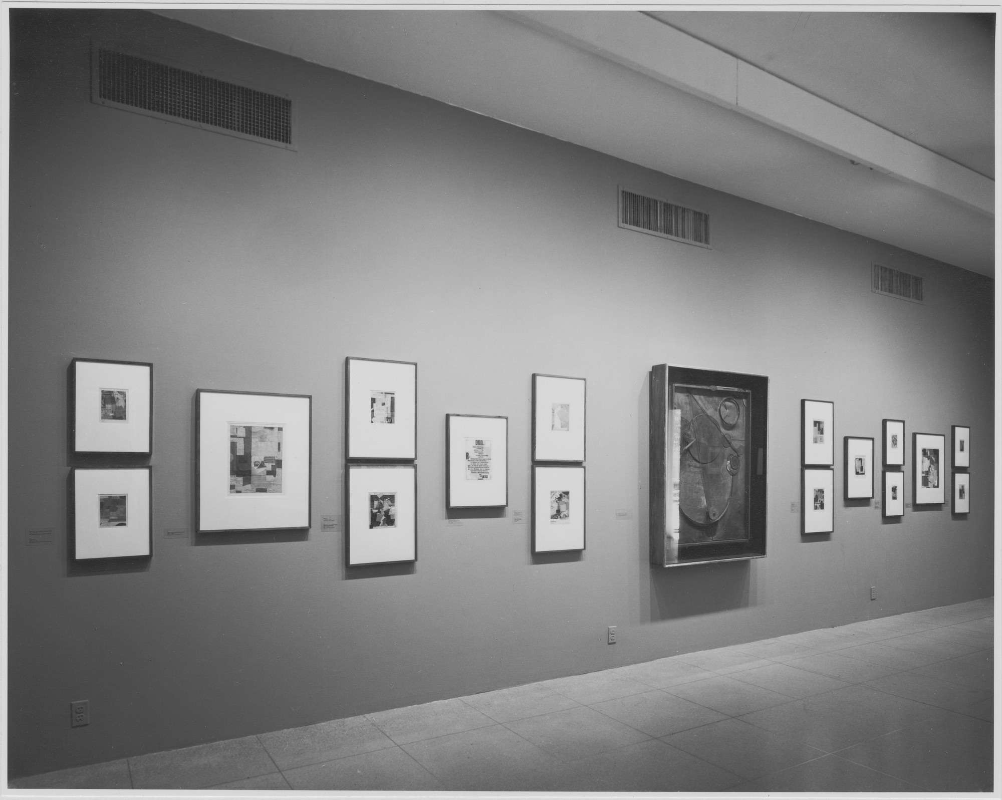 Installation view of the exhibition 