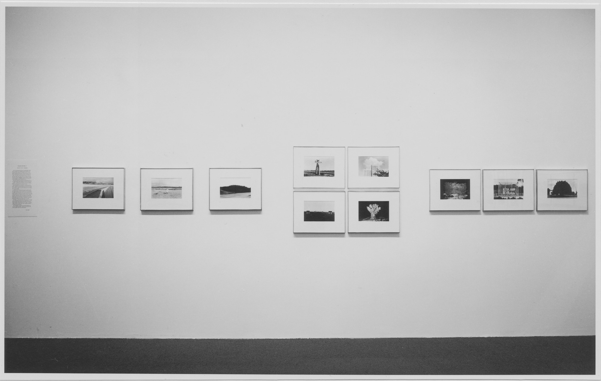 Installation view of the exhibition 