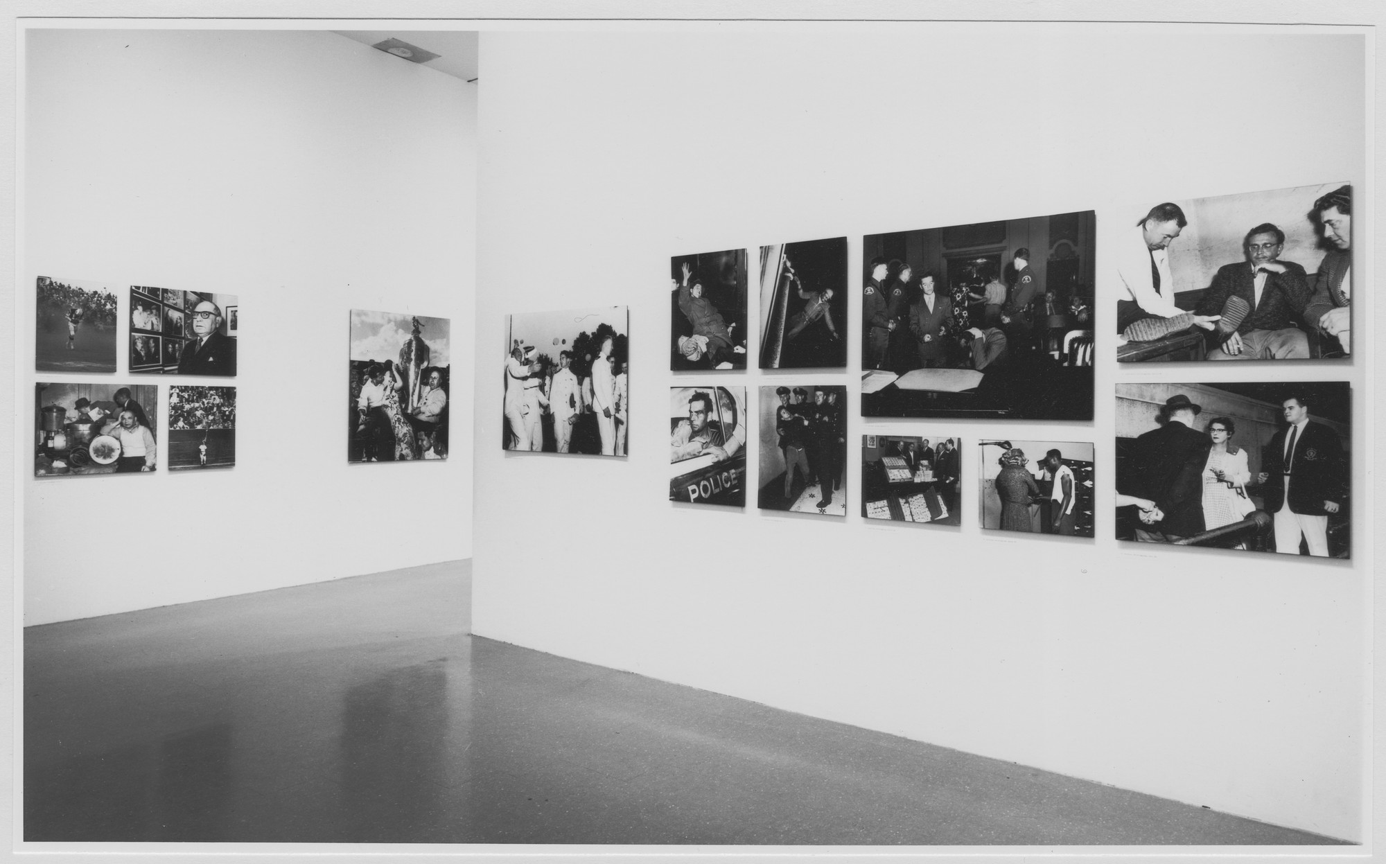 Installation view of the exhibition 