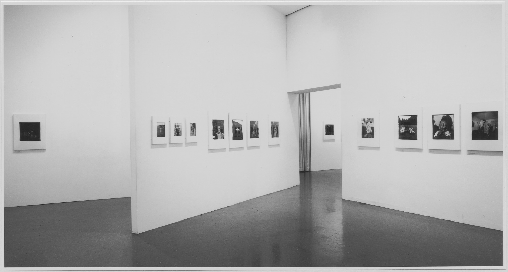 Installation view of the exhibition "Diane Arbus." MoMA