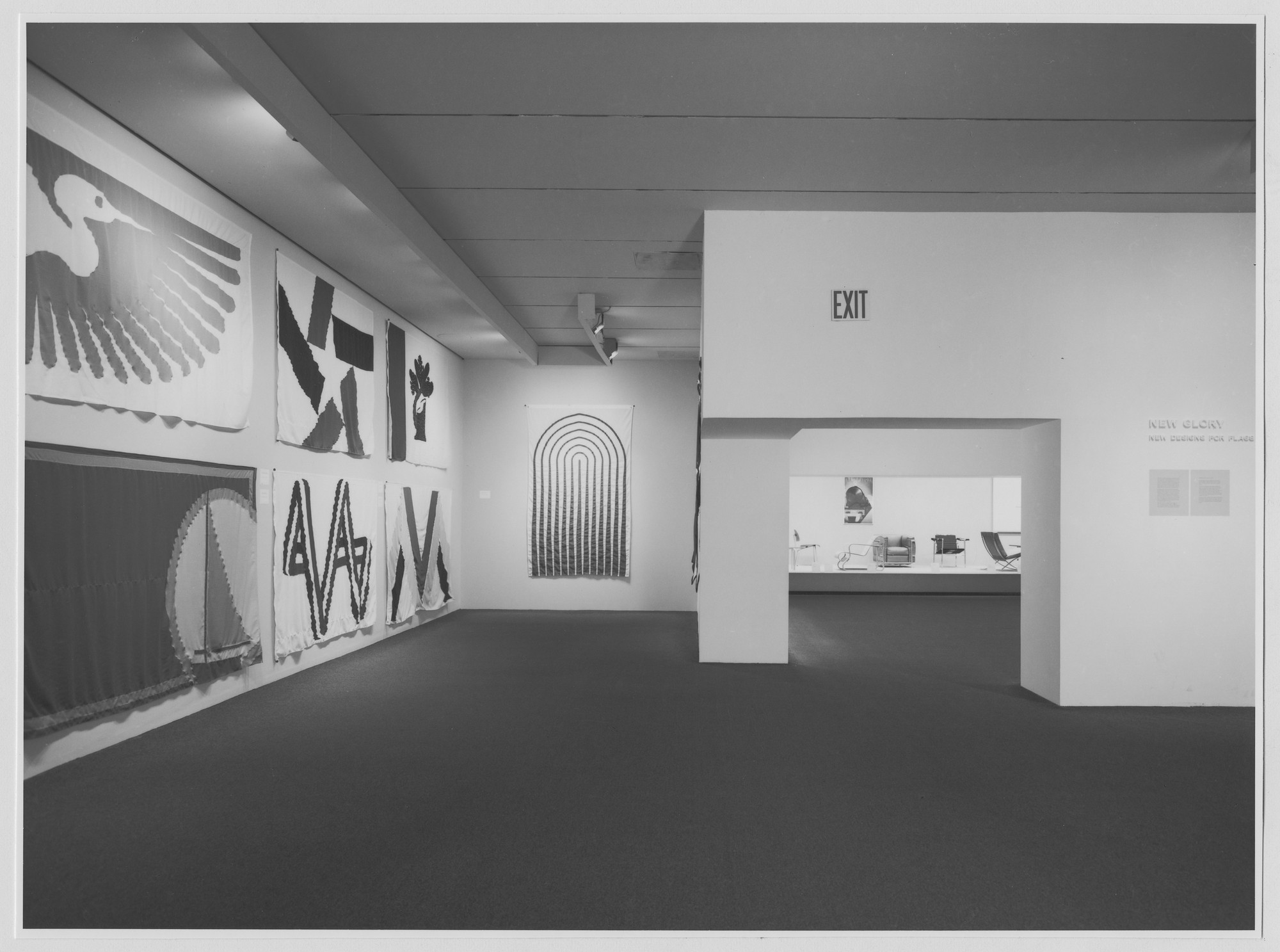 Installation view of the exhibition 