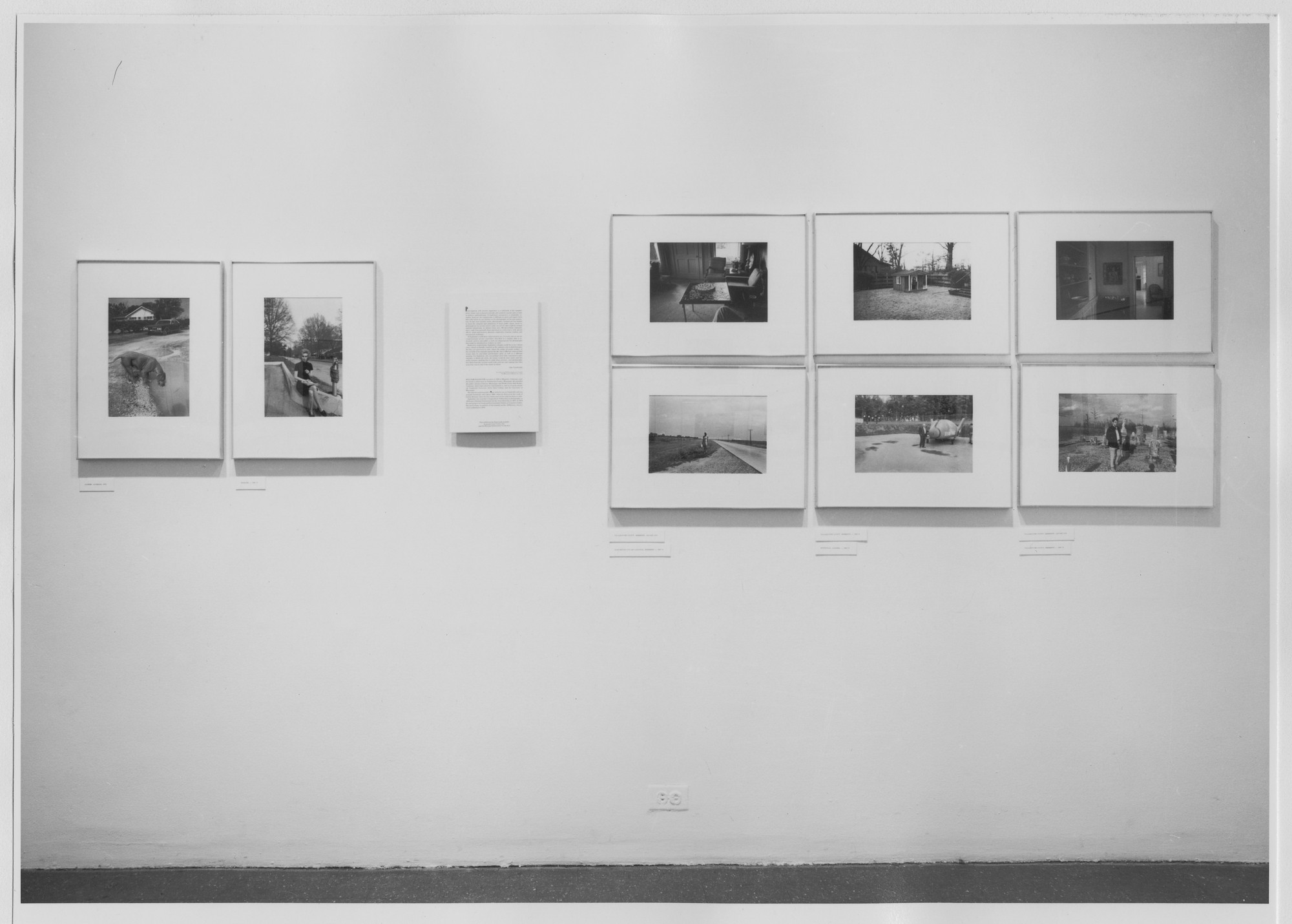 Installation view of the exhibition 