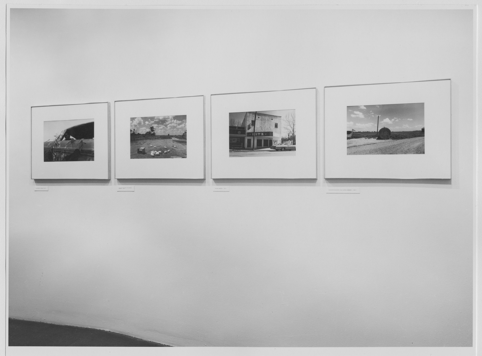 Installation view of the exhibition, "William Eggleston