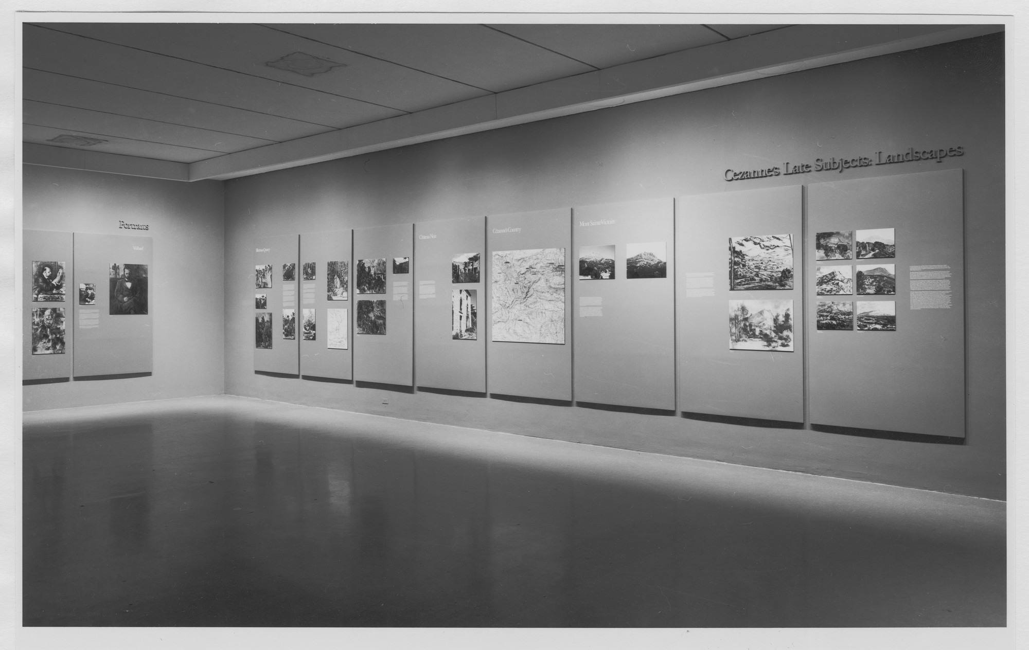 Installation view of the exhibition 