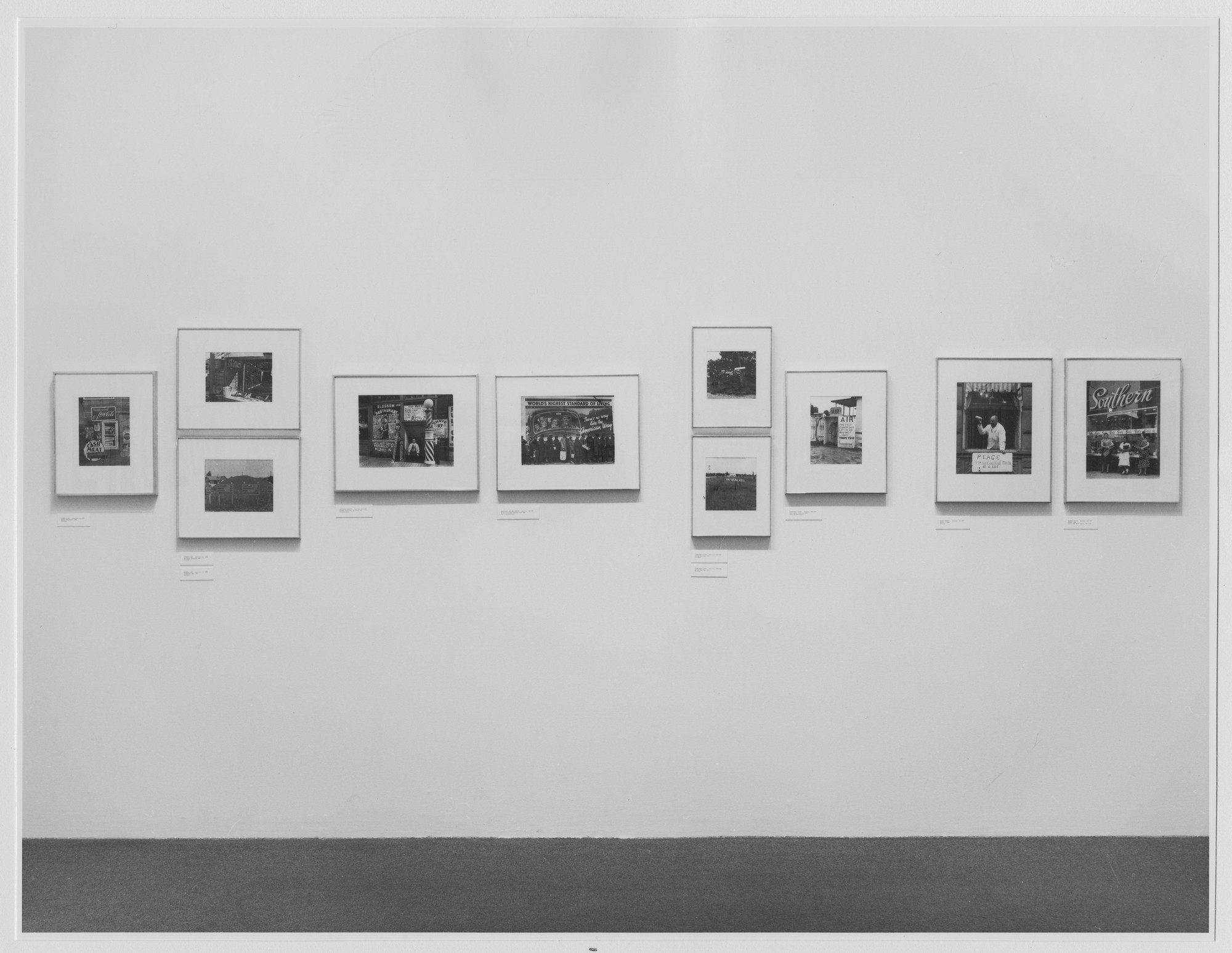 Installation view of the exhibition 