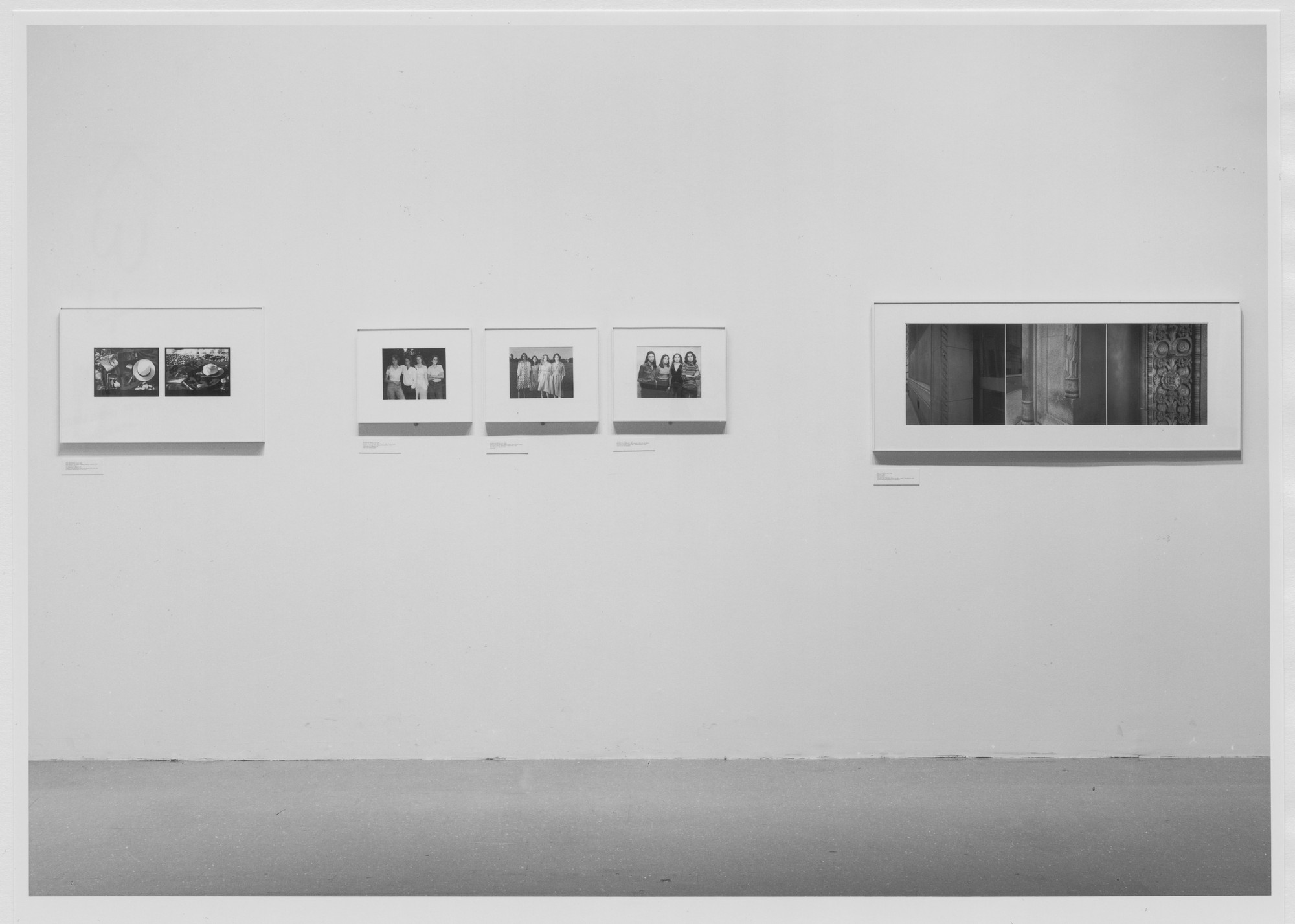 Installation view of the exhibition 