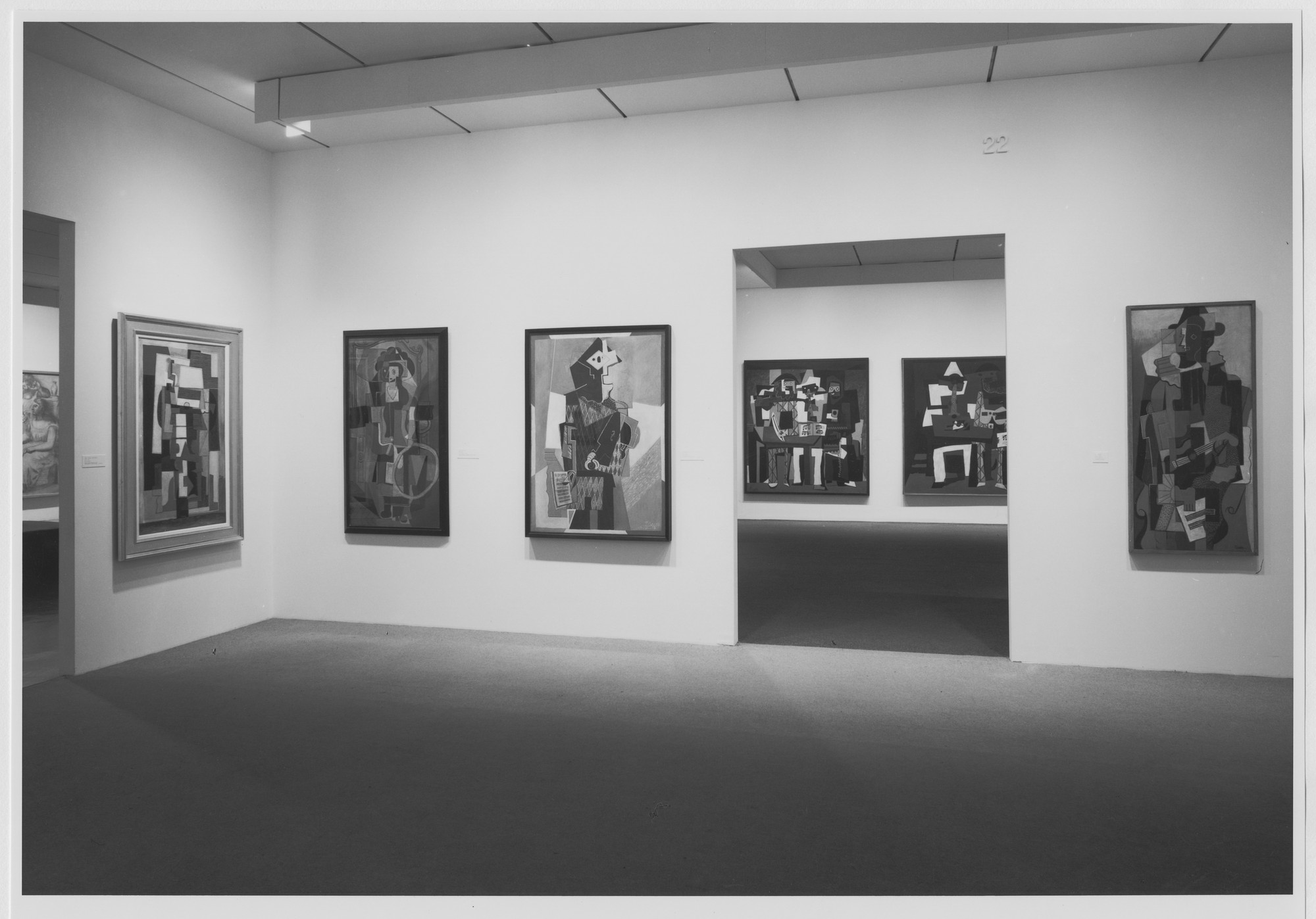 Installation View Of The Exhibition Pablo Picasso A Retrospective Moma 4014