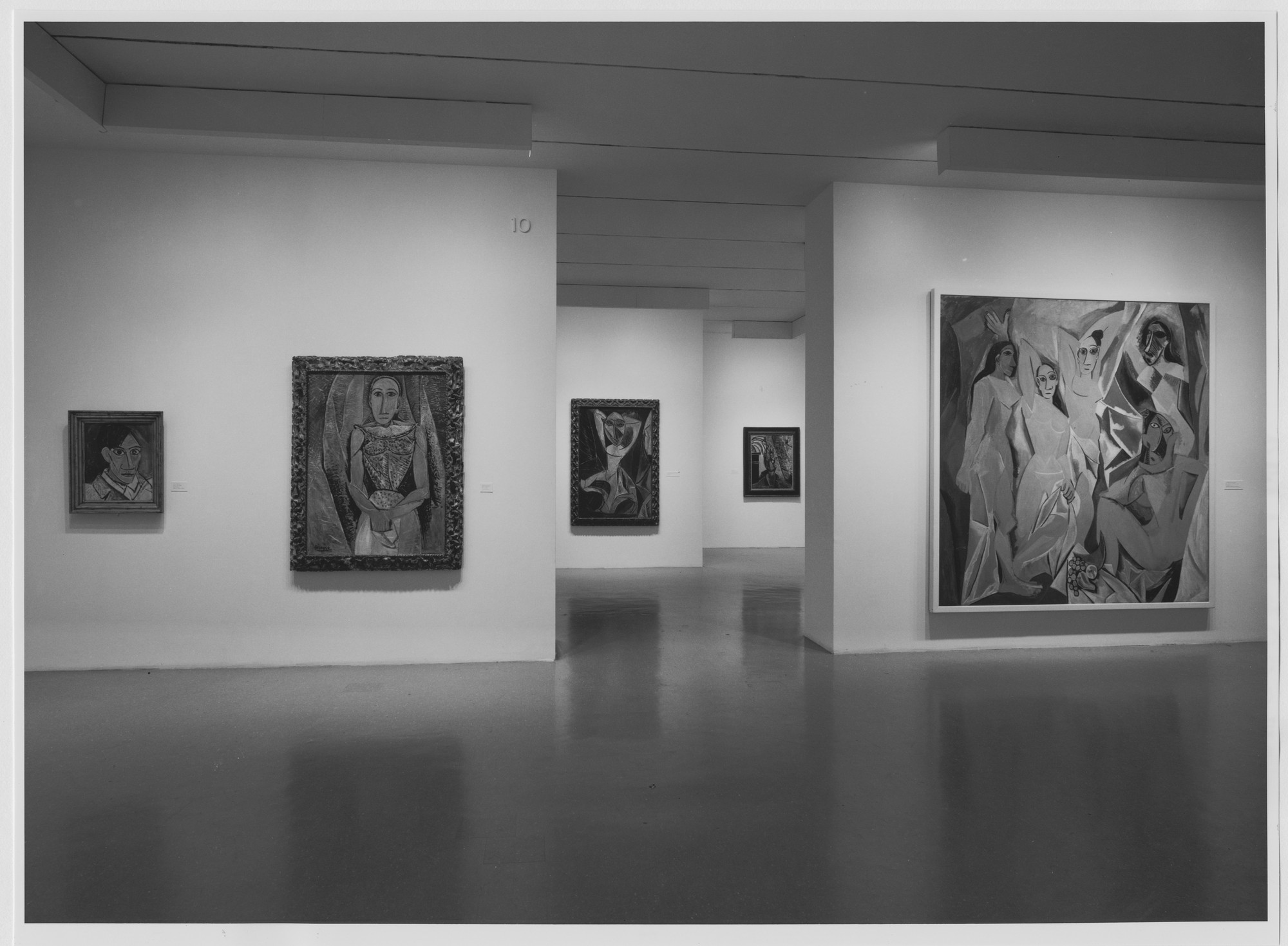 Installation View Of The Exhibition Pablo Picasso A Retrospective Moma 3332